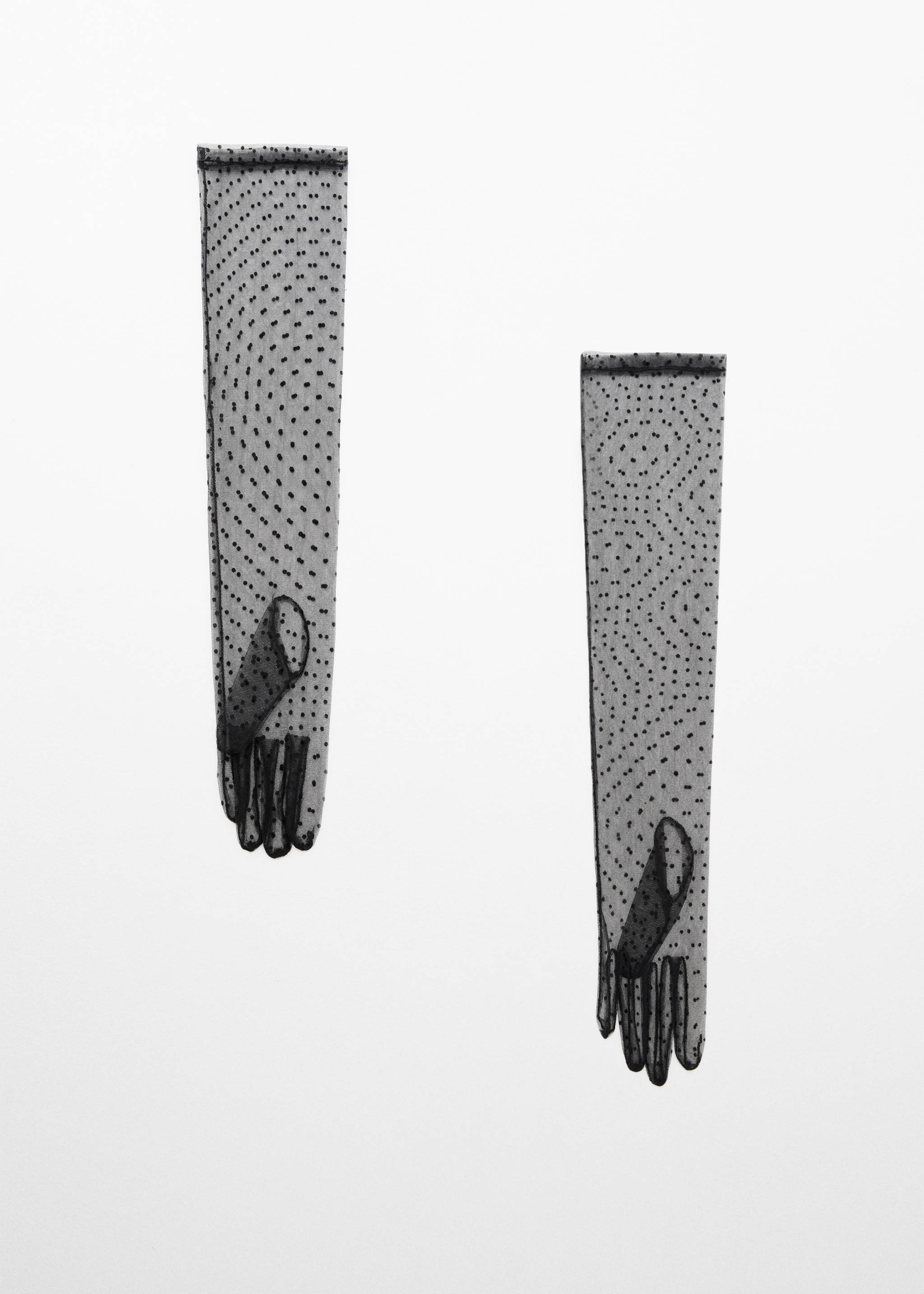 Gants longs semi-transparents - Article sans modèle