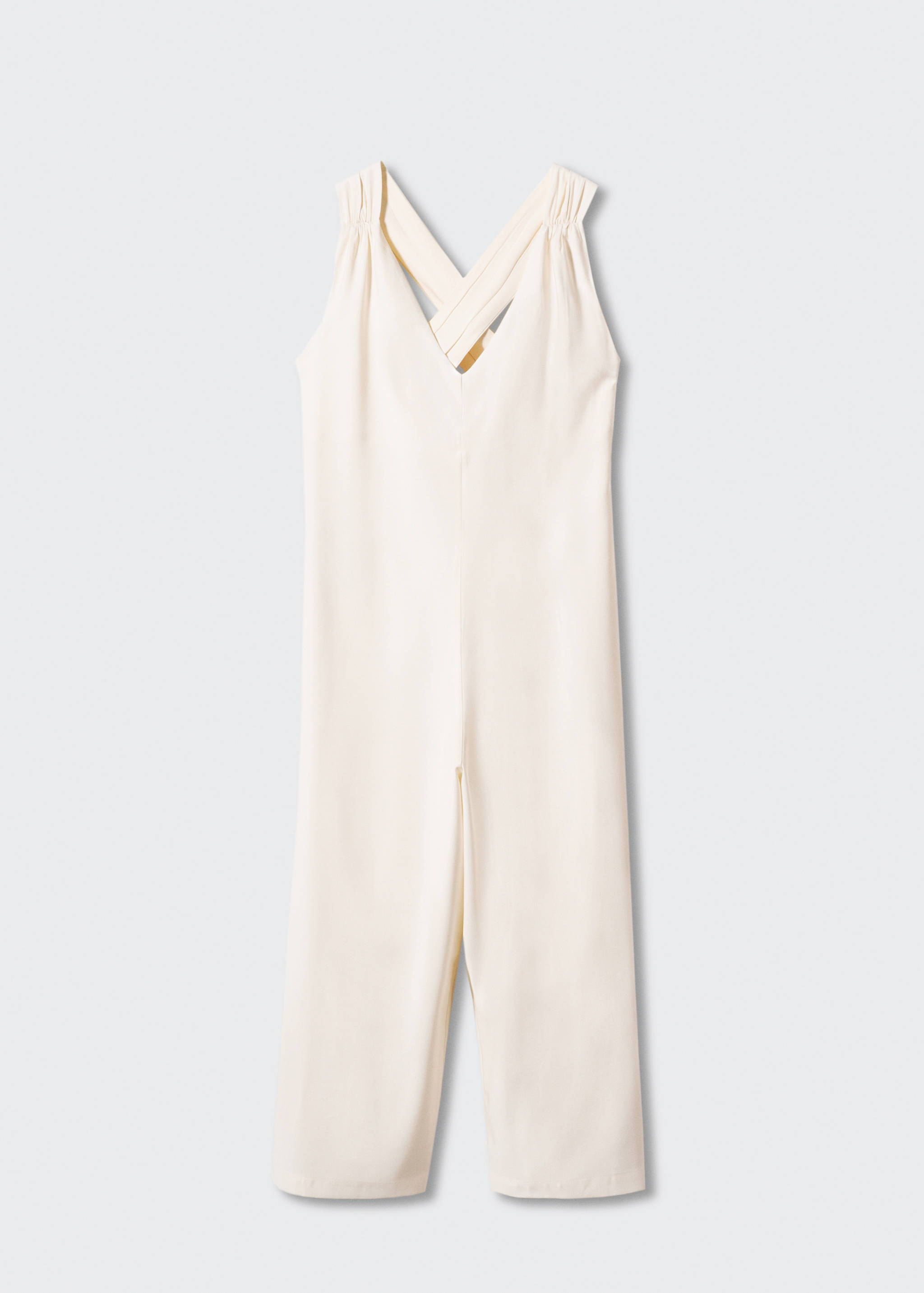 Wrap-back short jumpsuit - Article without model