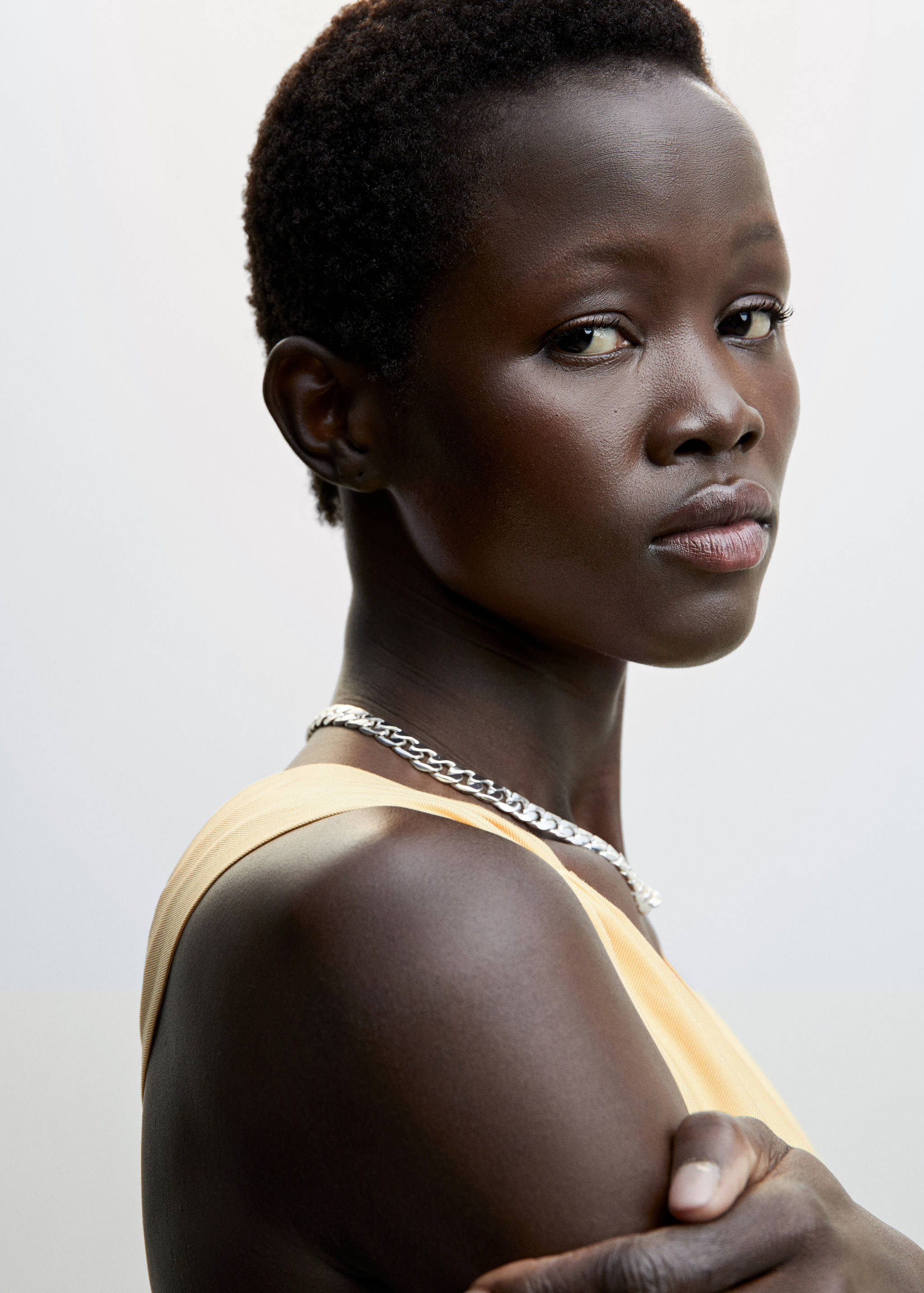 Wrap-back short jumpsuit - Details of the article 1