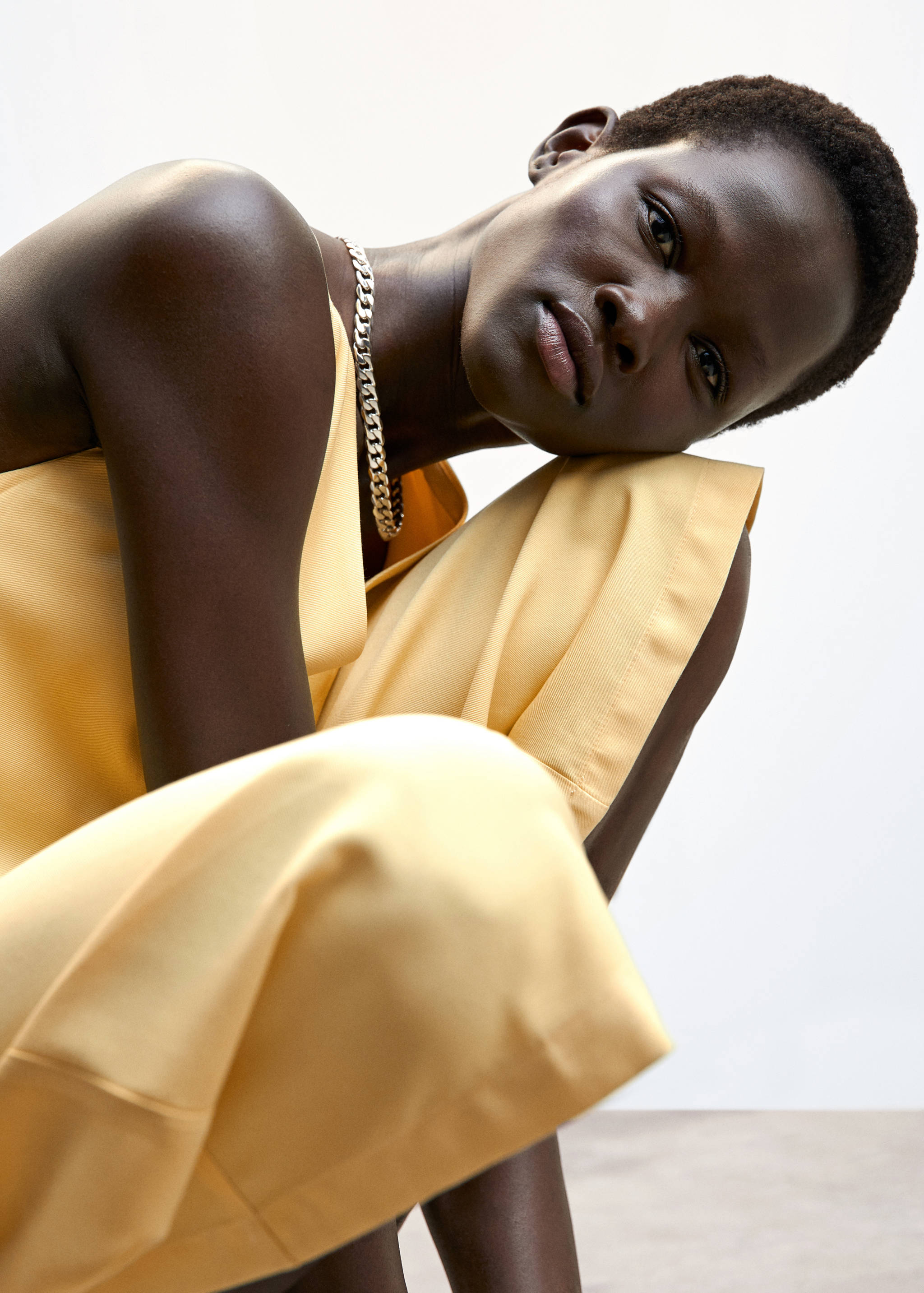 Wrap-back short jumpsuit - Details of the article 4