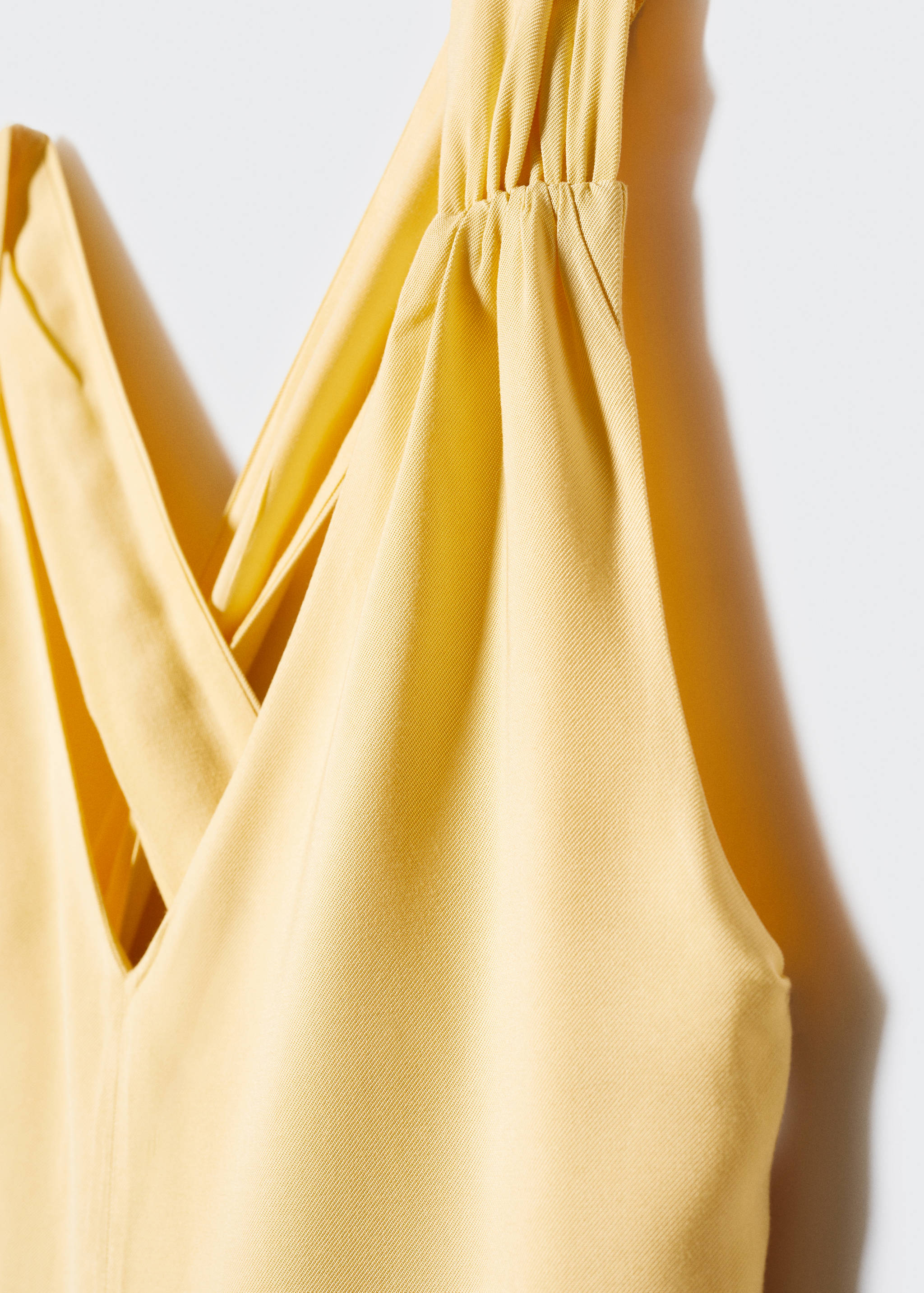Wrap-back short jumpsuit - Details of the article 8