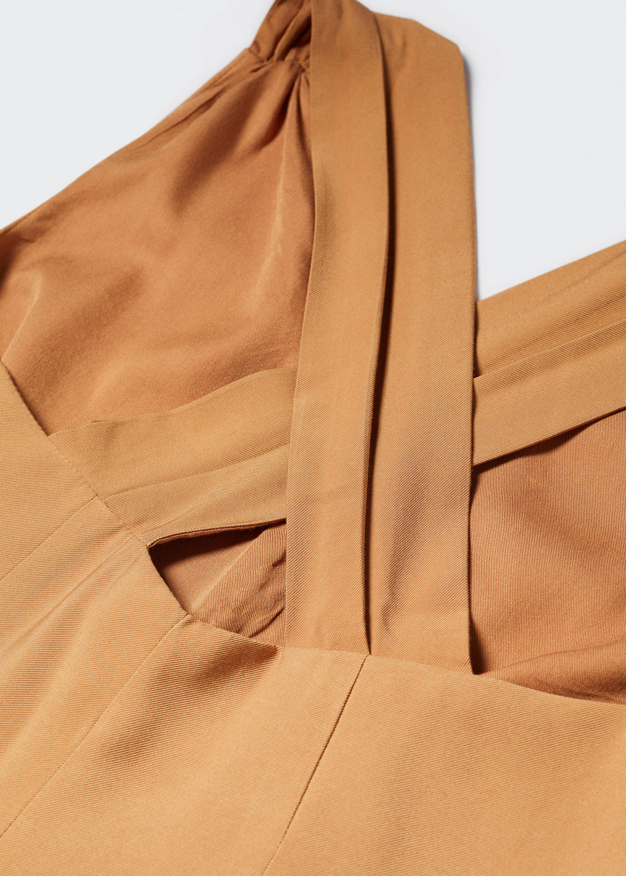 Wrap-back short jumpsuit - Details of the article 8