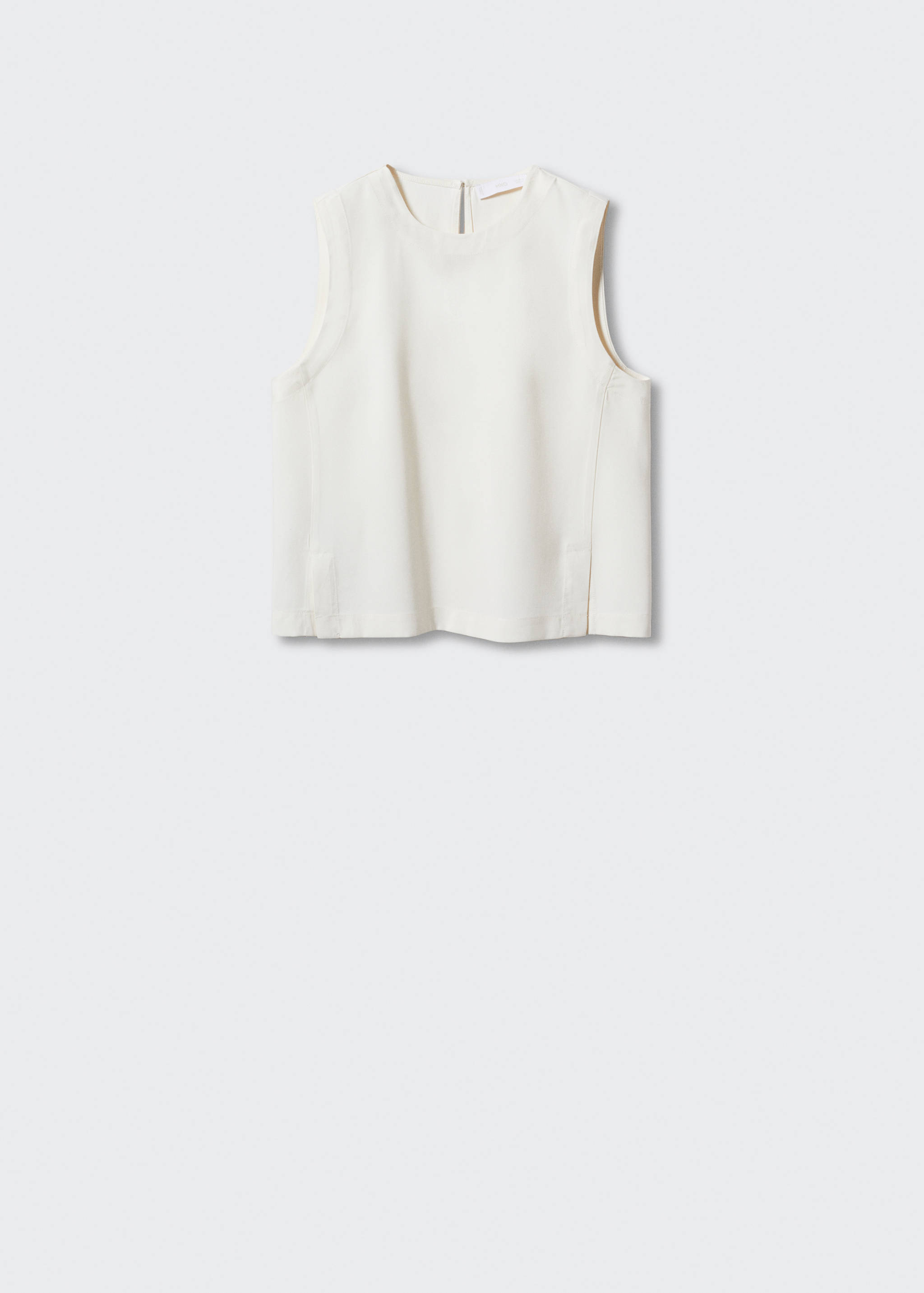 V-back blouse - Article without model