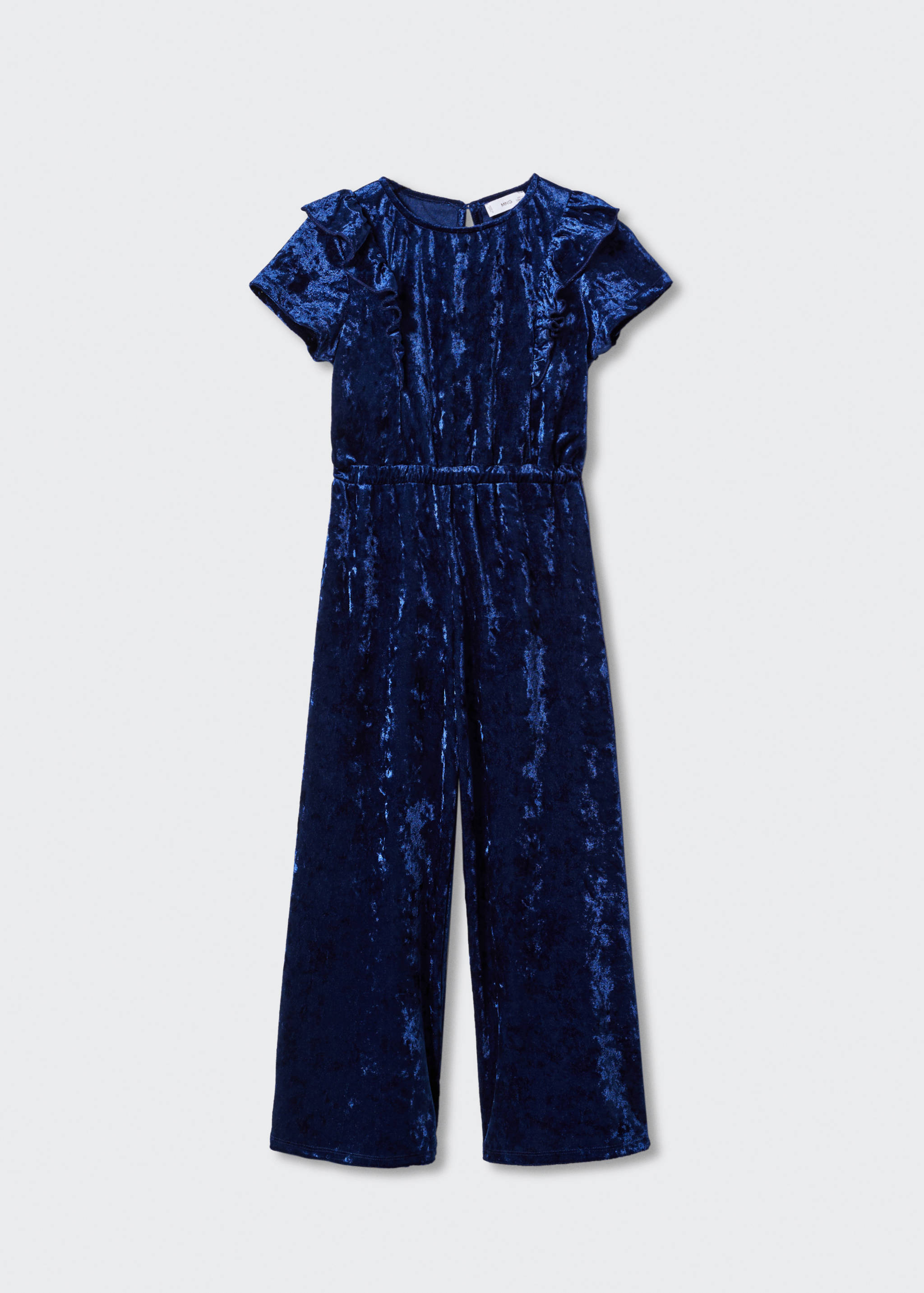 Velvet long jumpsuit - Article without model