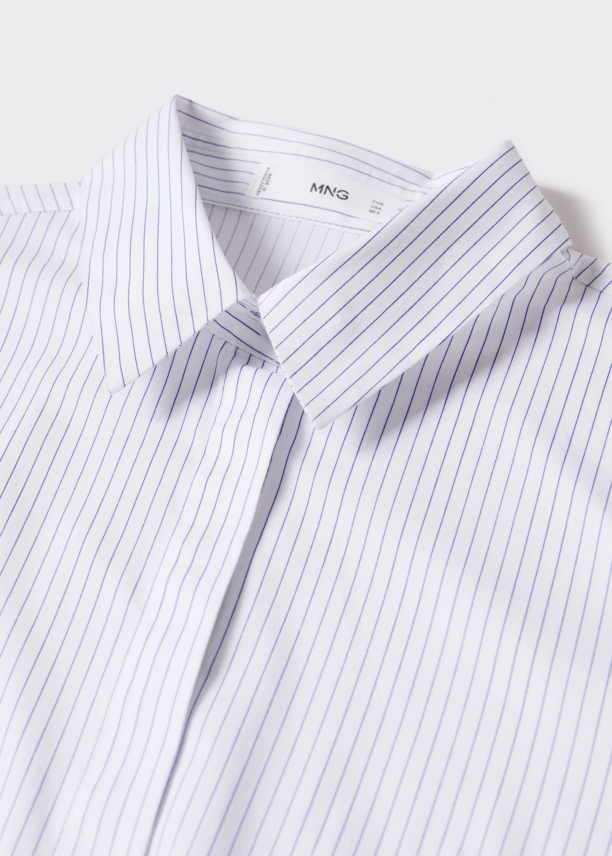 Essential cotton-blend shirt - Details of the article 8