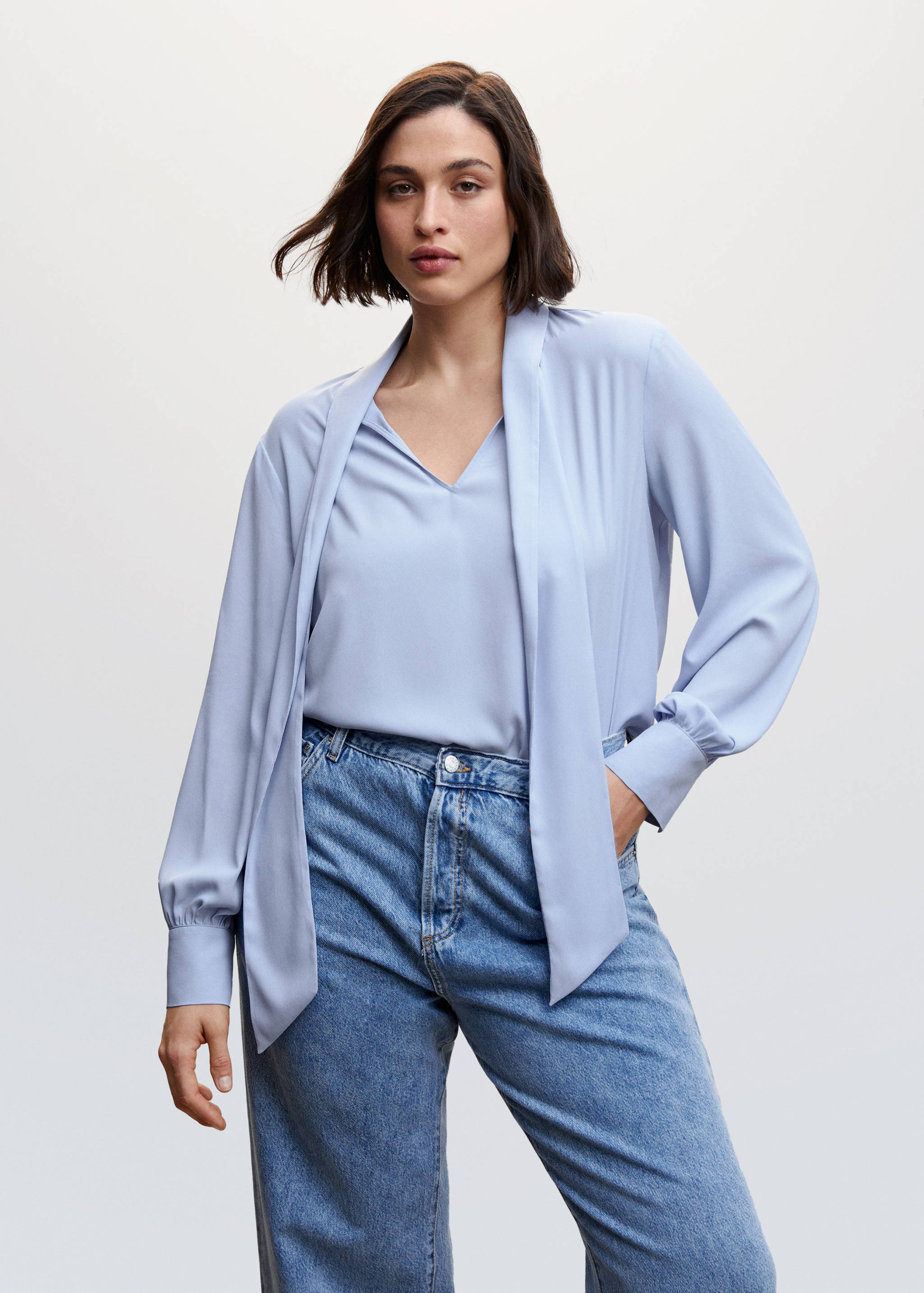 Blusa fluida lazo - Detalle del artículo 5