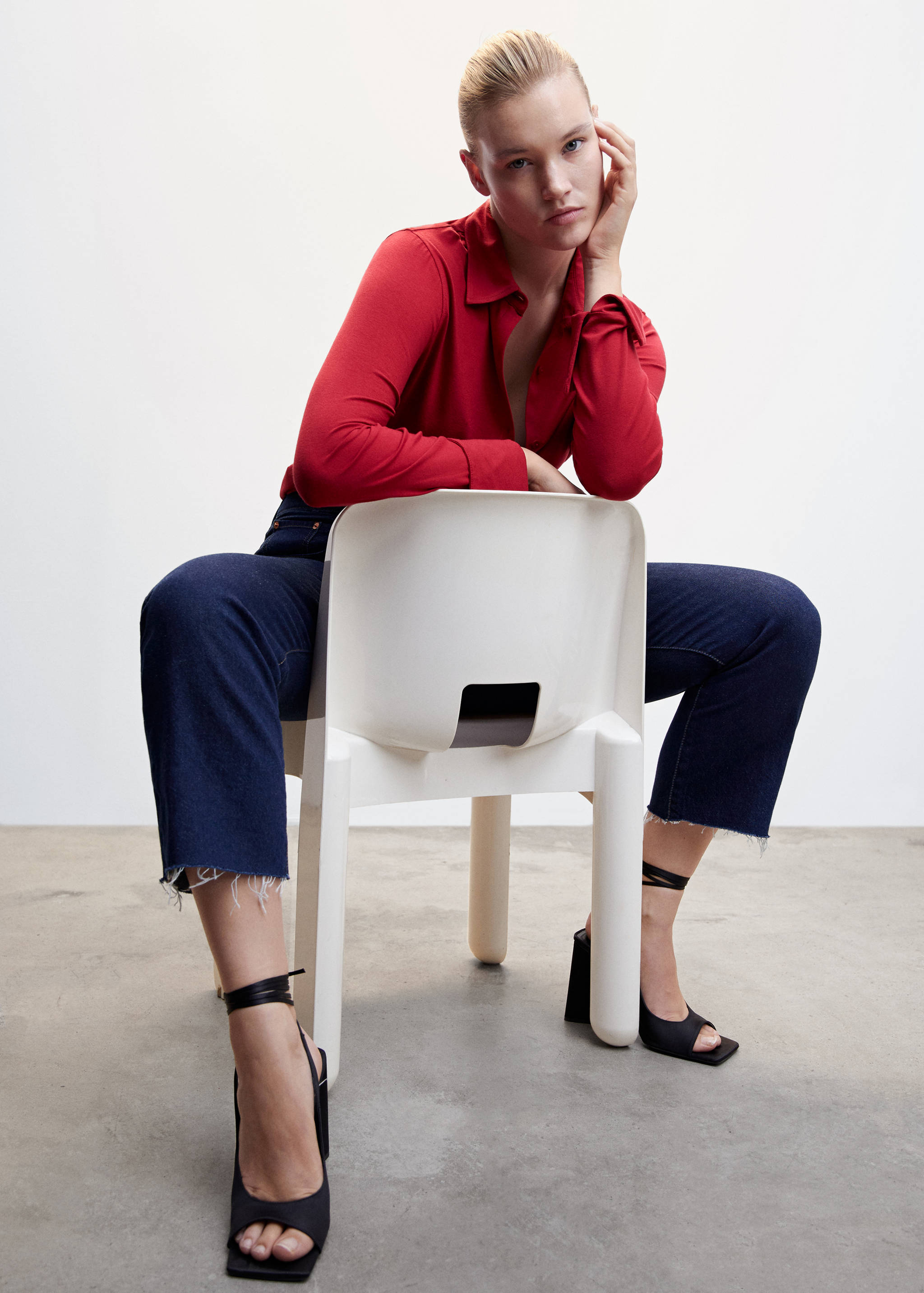 Chemise fluide à boutons - Détail de l'article 4