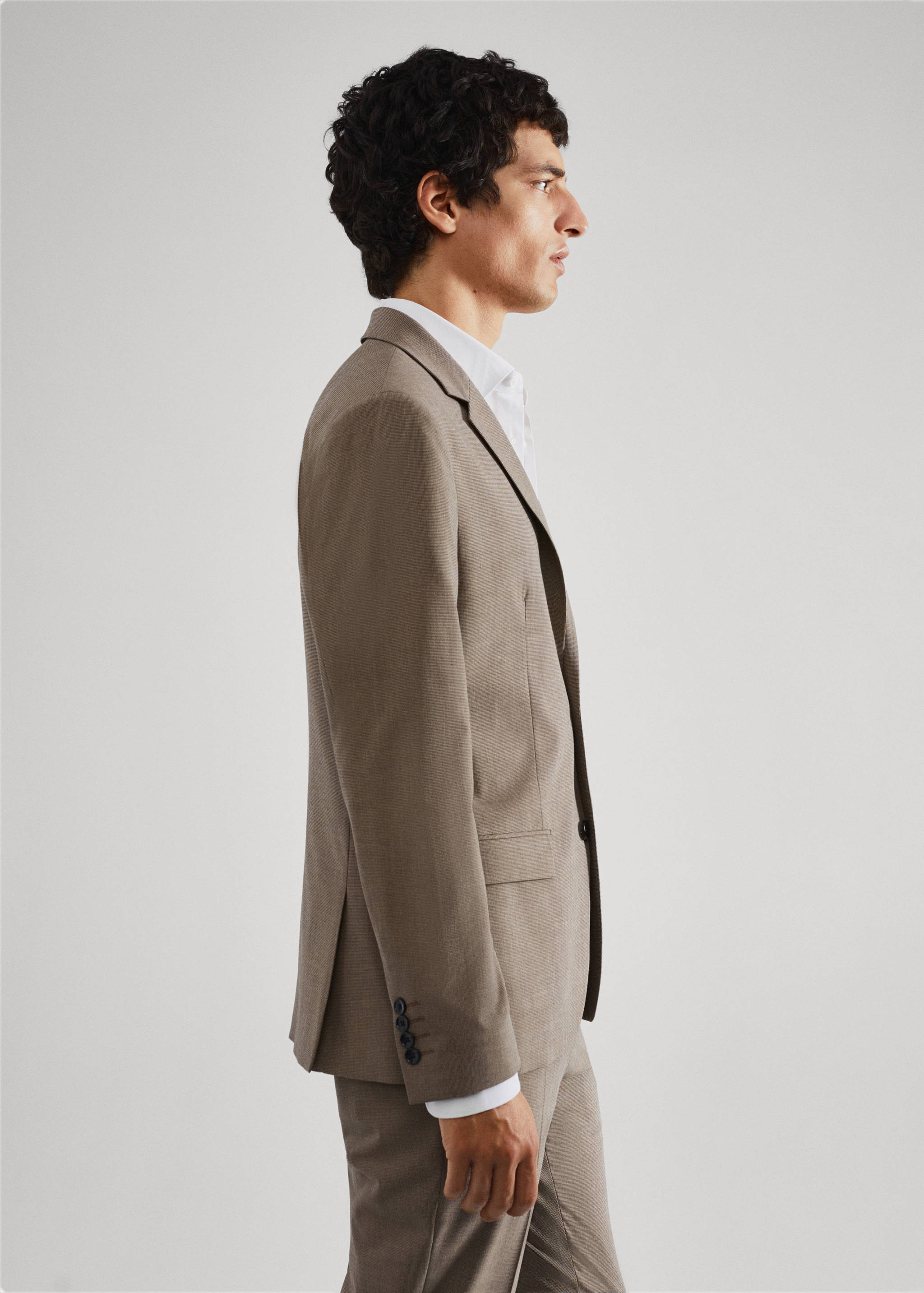 Super slim-fit suit jacket - Details of the article 1