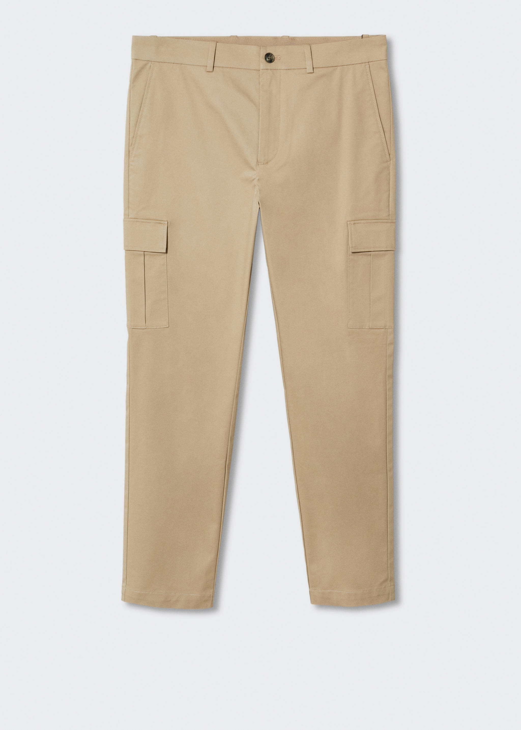 棉质工装裤 - null