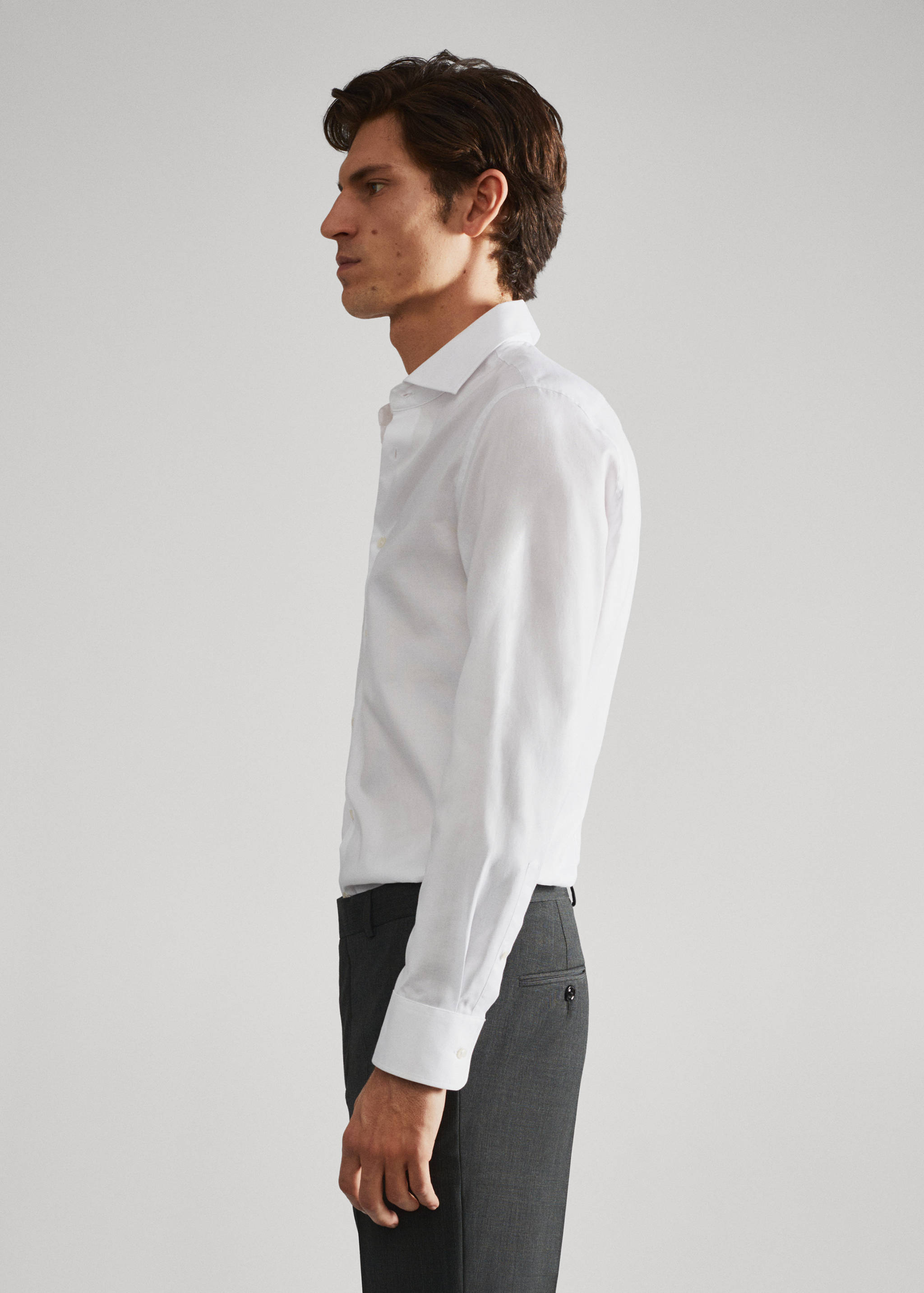 Chemise costume slim fit coton - Détail de l'article 6