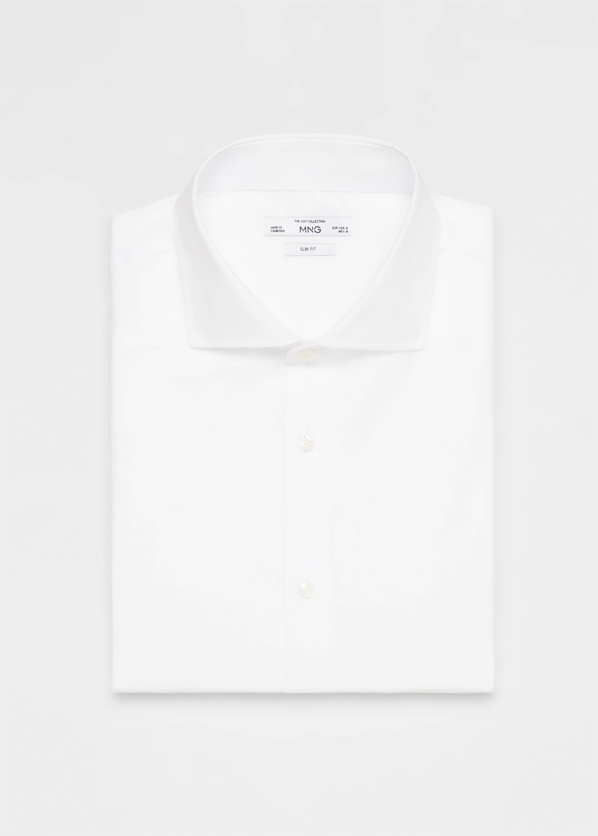 Chemise costume slim fit coton - Détail de l'article 0