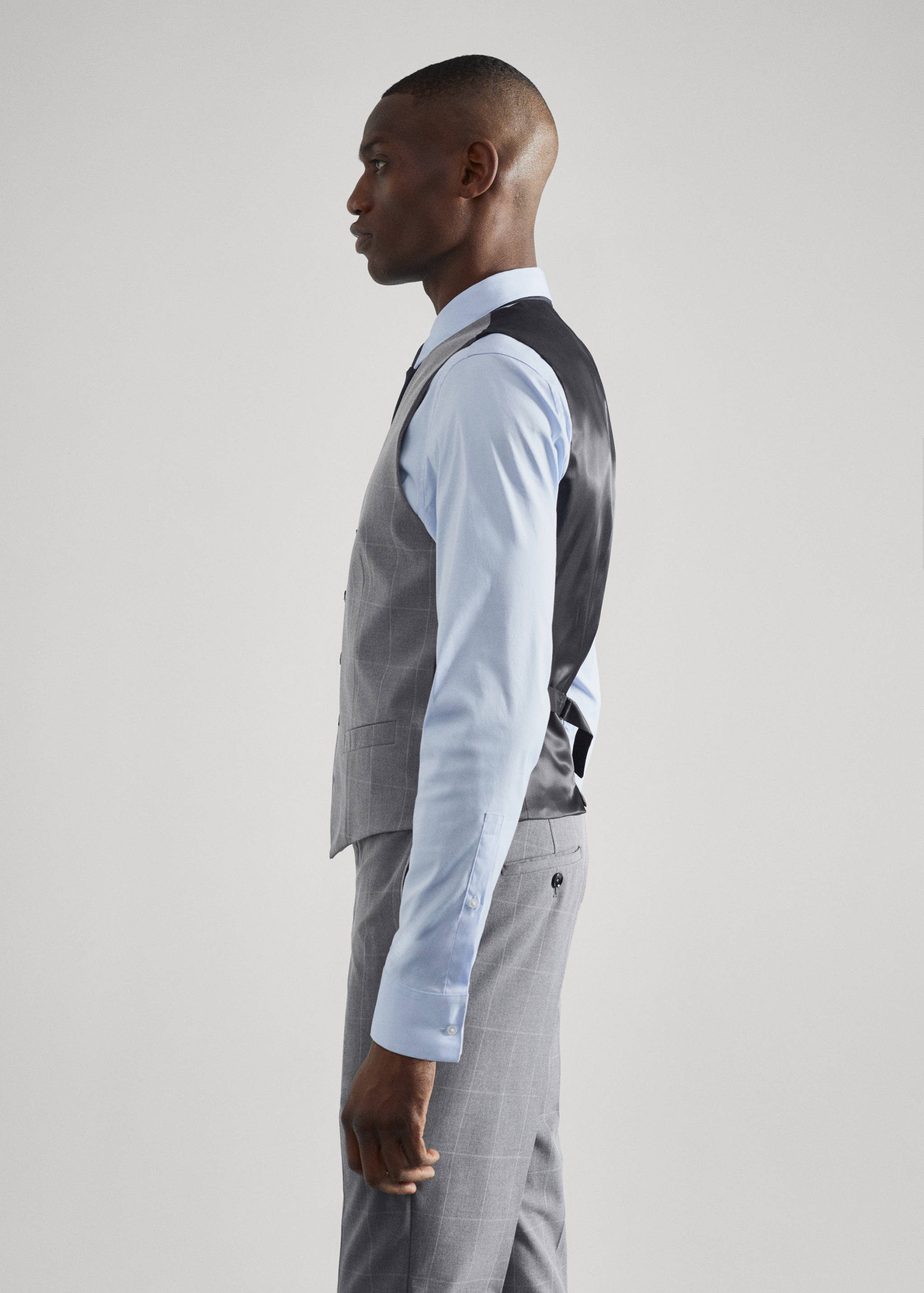 Chaleco traje super slim fit - Detalle del artículo 1