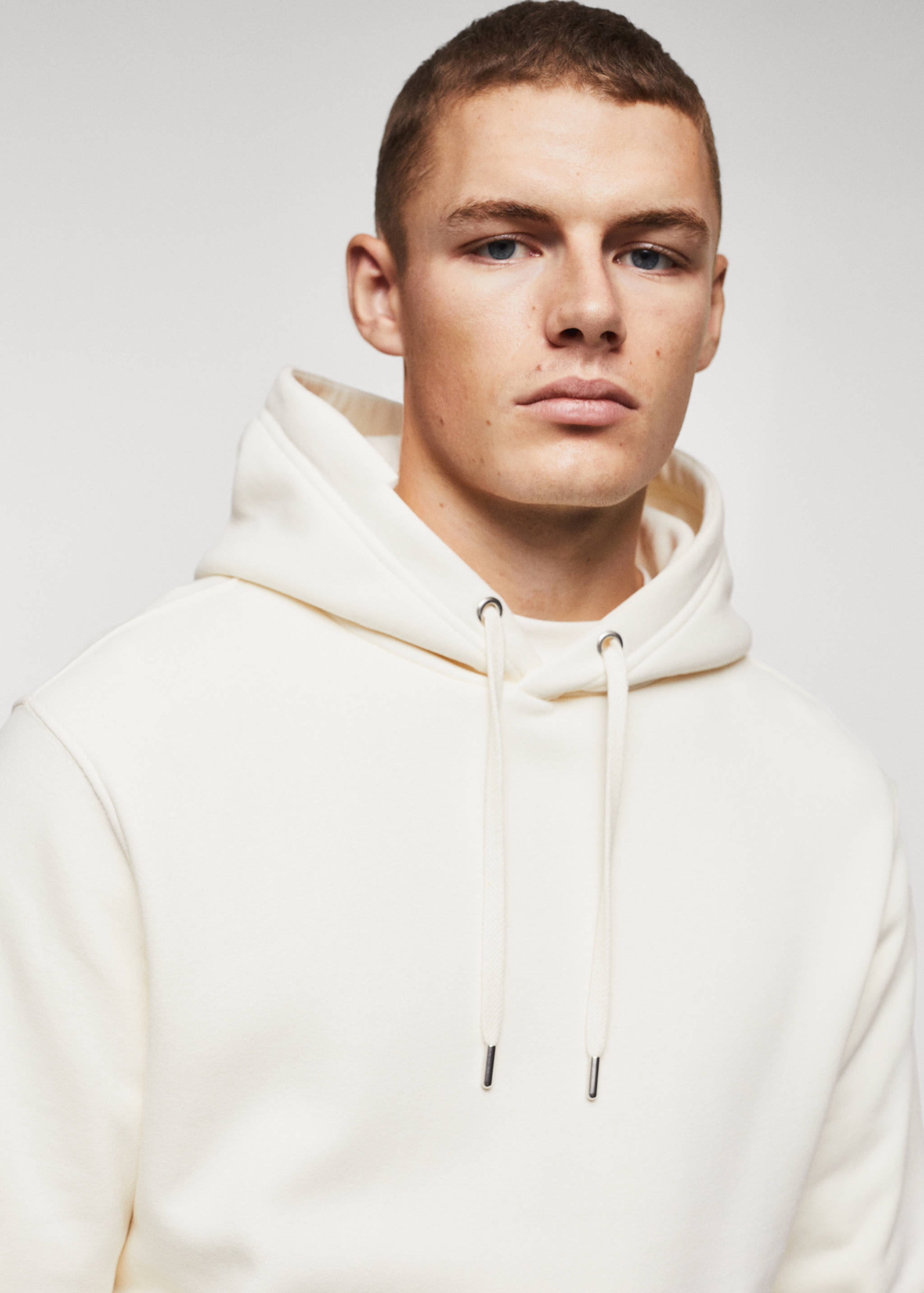 Hoodie cotton sweatshirt - Details of the article 1