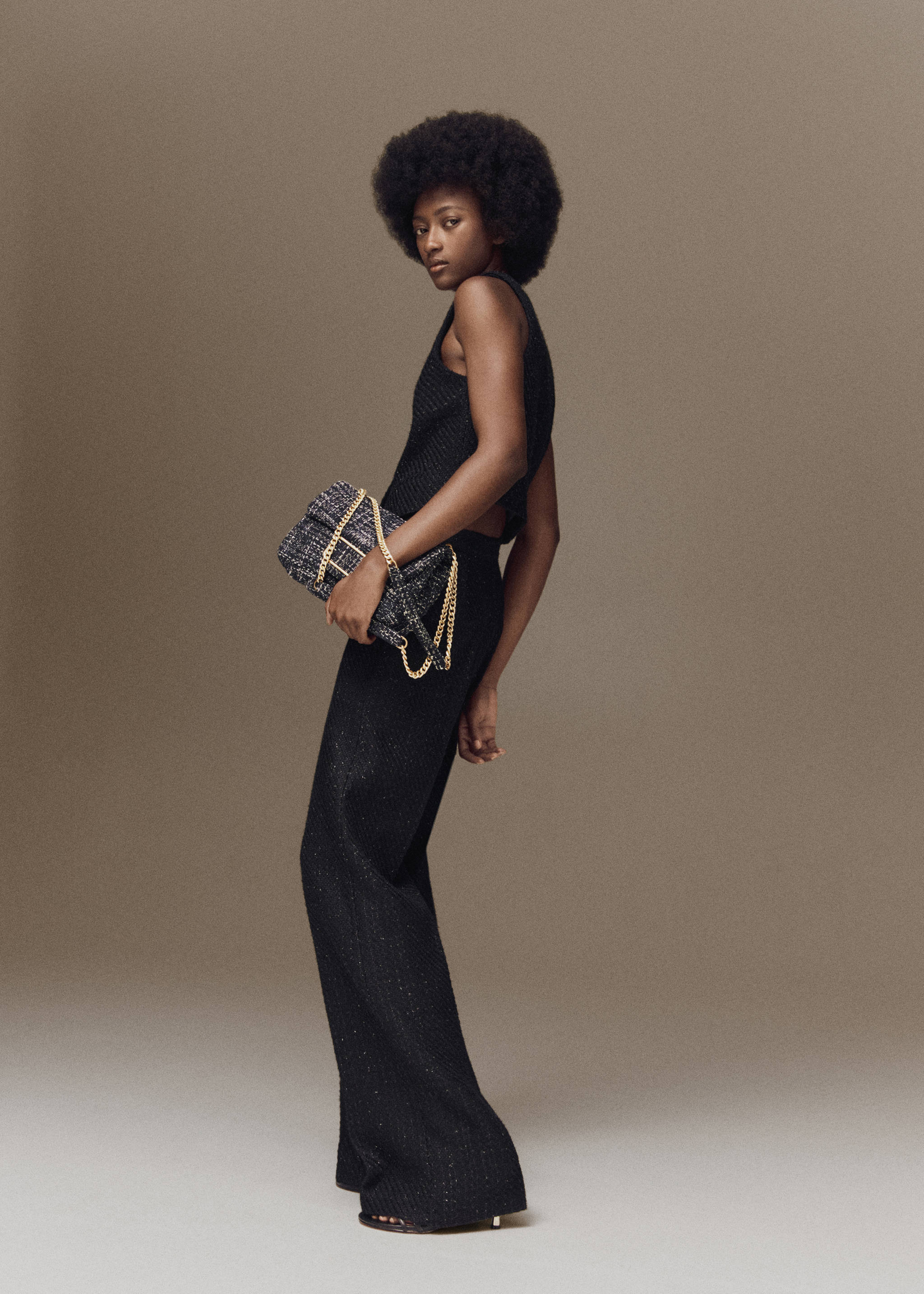 Sac tweed boucle - Plan général