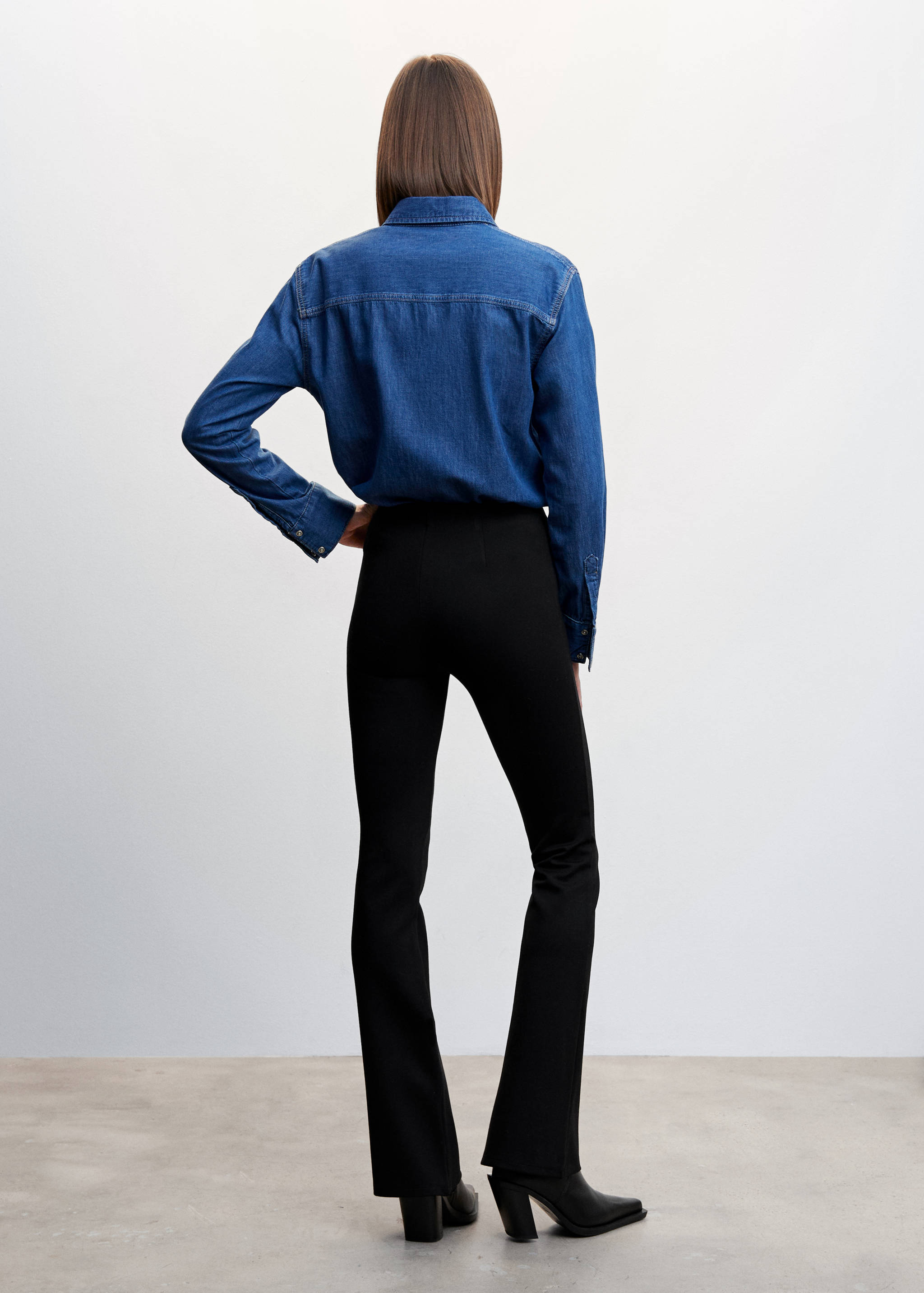 Basic fuseau leggings - Reverse of the article