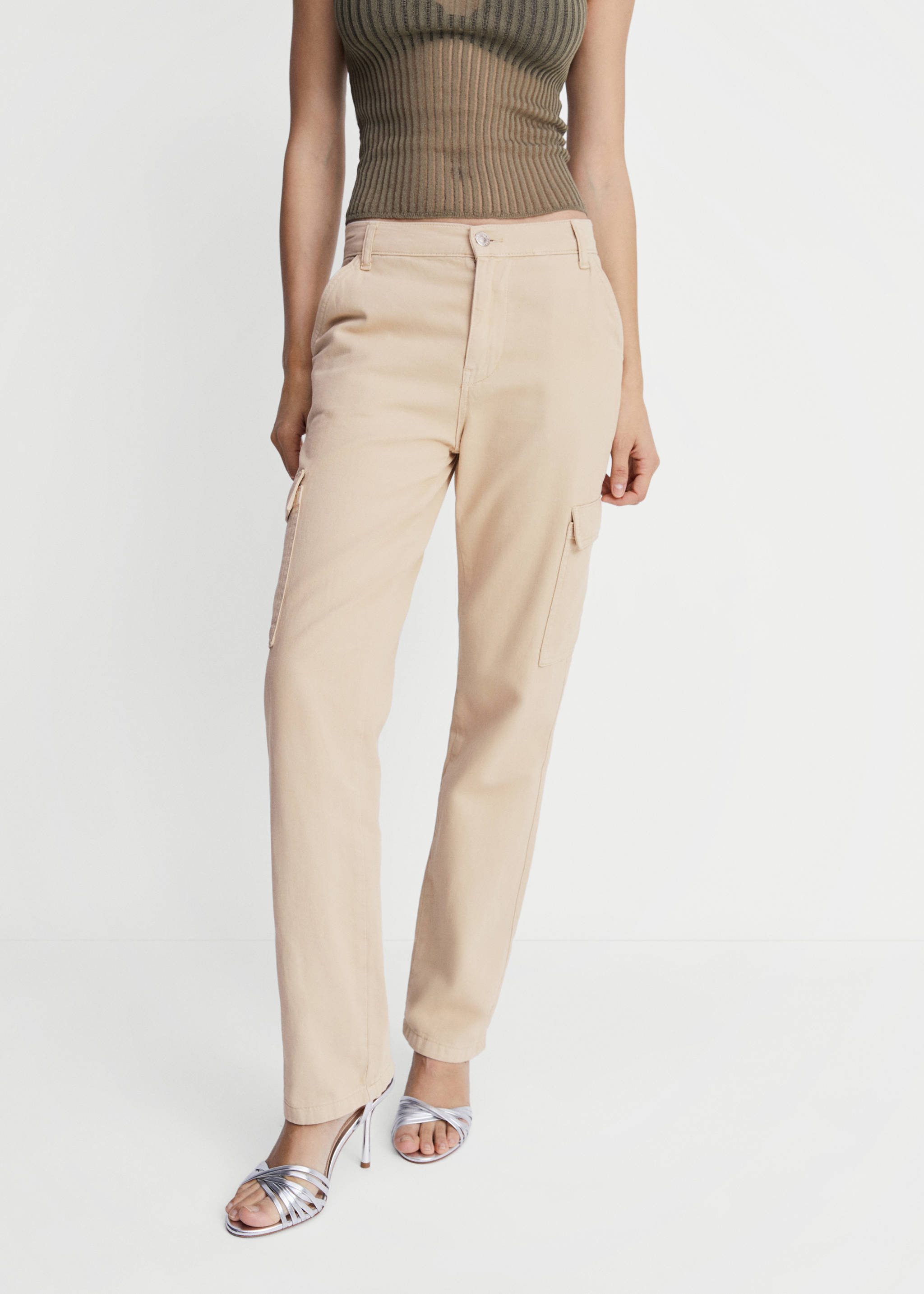 Pocket cargo jeans - Medium plane