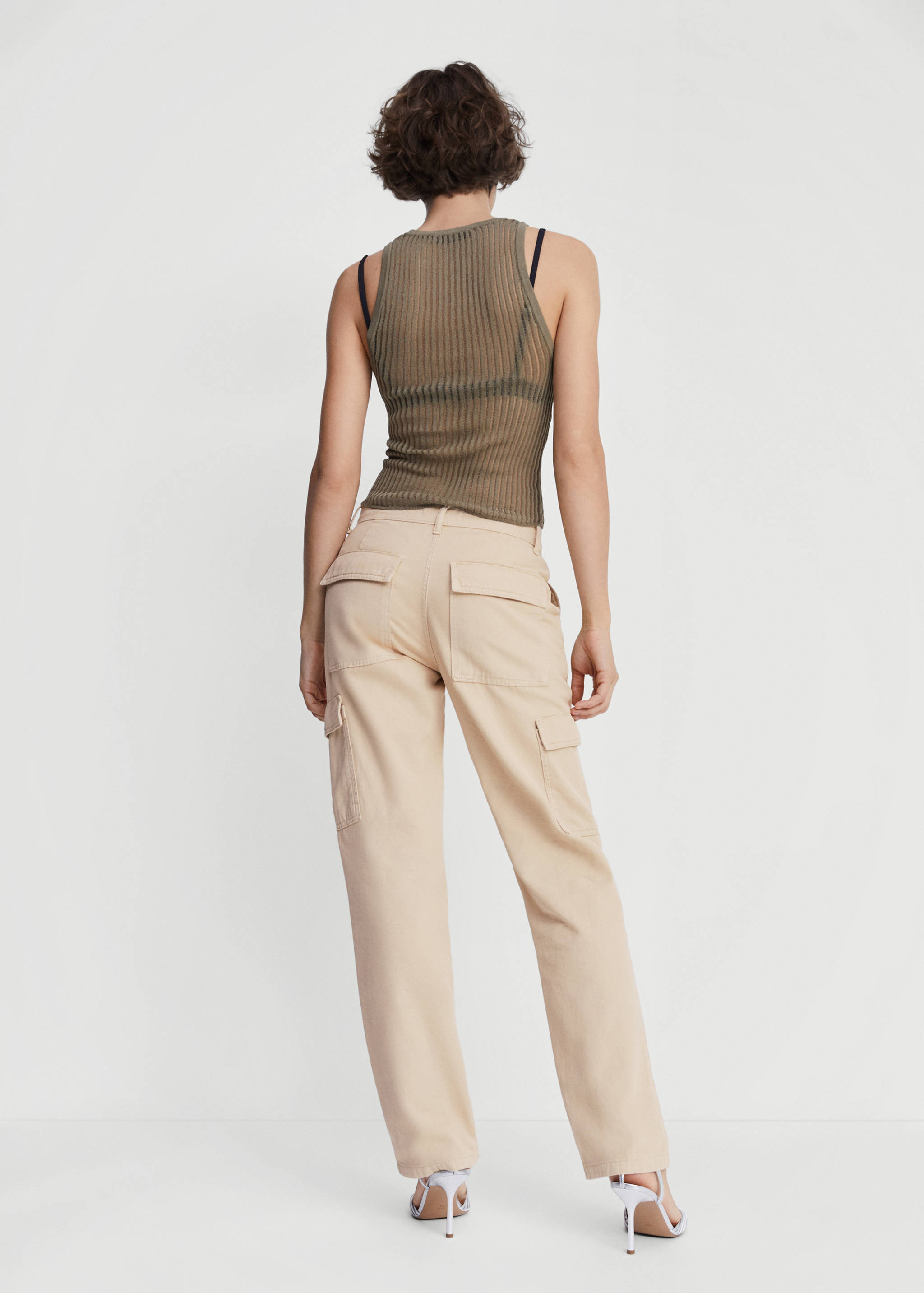 Pocket cargo jeans - Reverse of the article