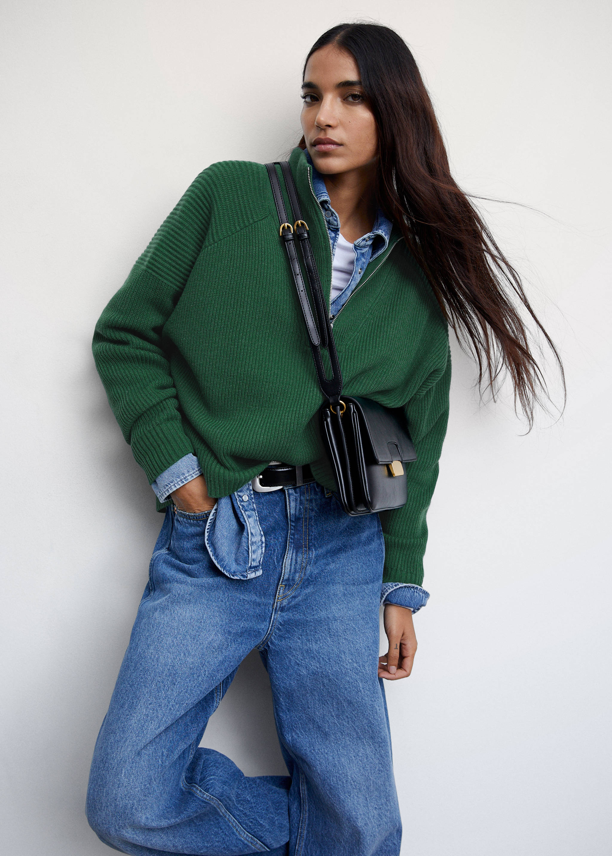 Camisola de gola alta com fecho de correr - Pormenor do artigo 6