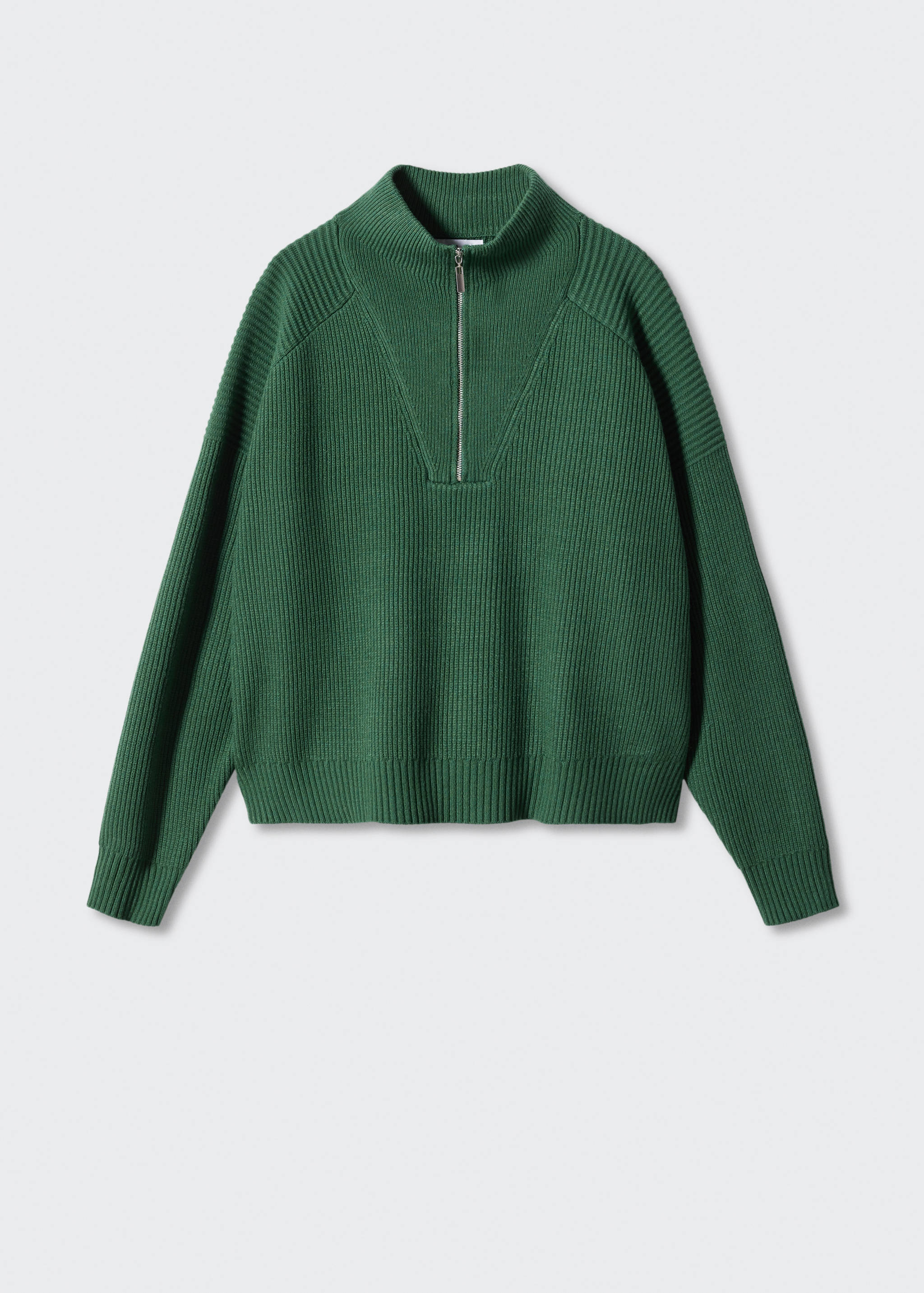 Camisola de gola alta com fecho de correr - Artigo sem modelo