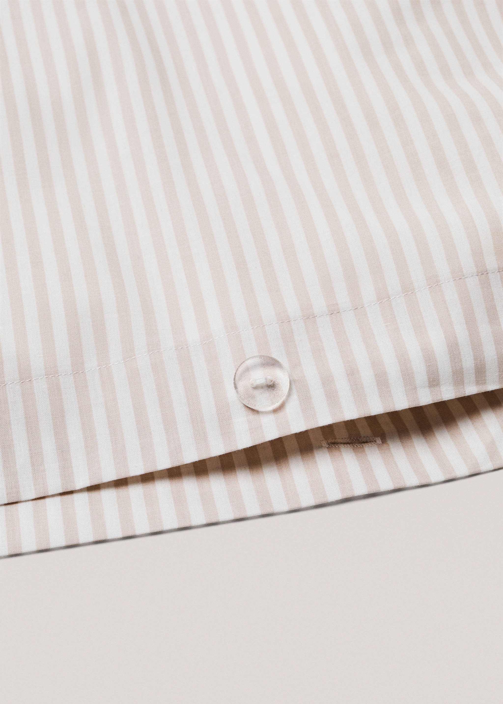 Housse de couette imprimée rayures Lit 150/160 cm - Détail de l'article 1