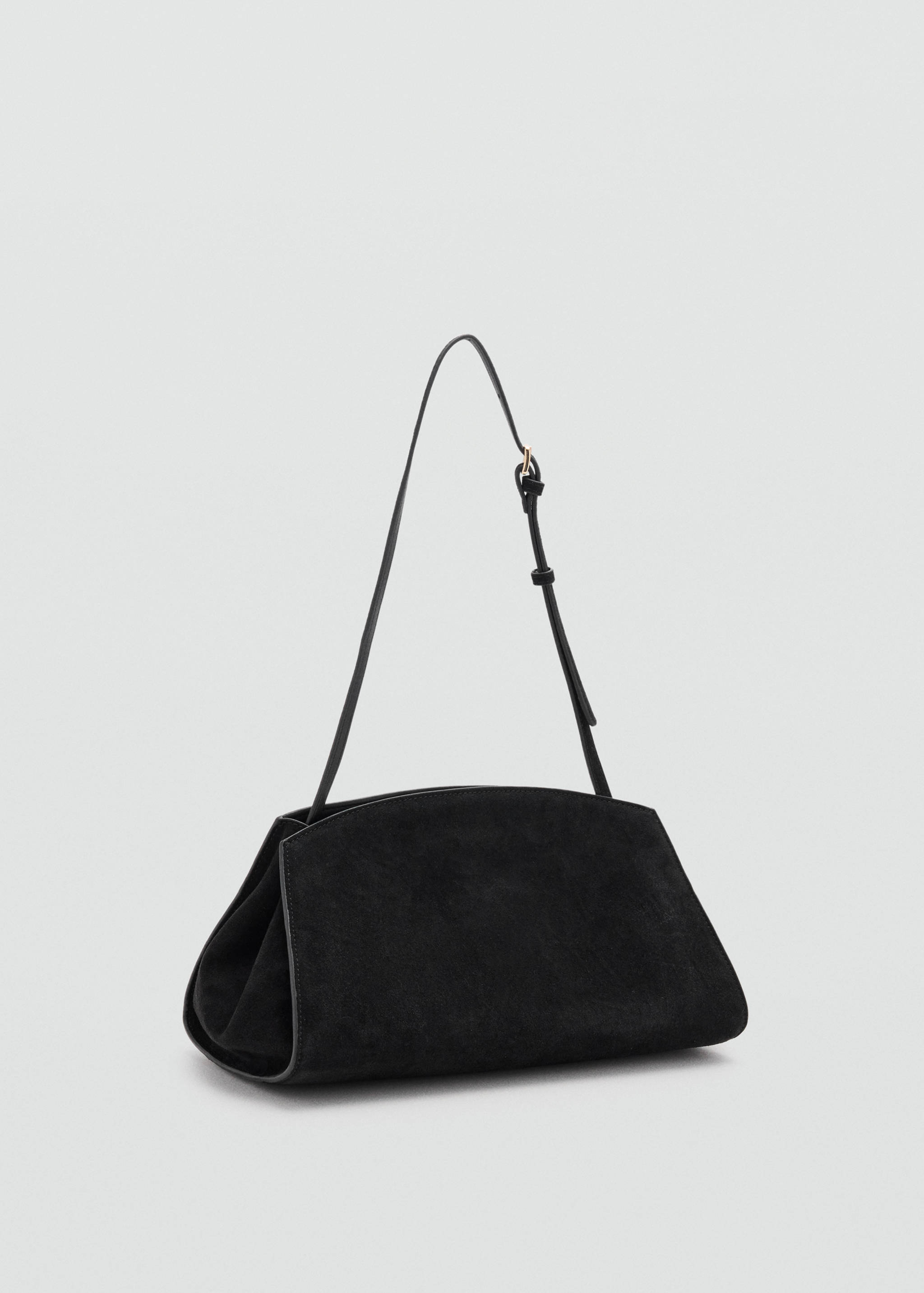 Sac bandoulière en daim - Plan moyen