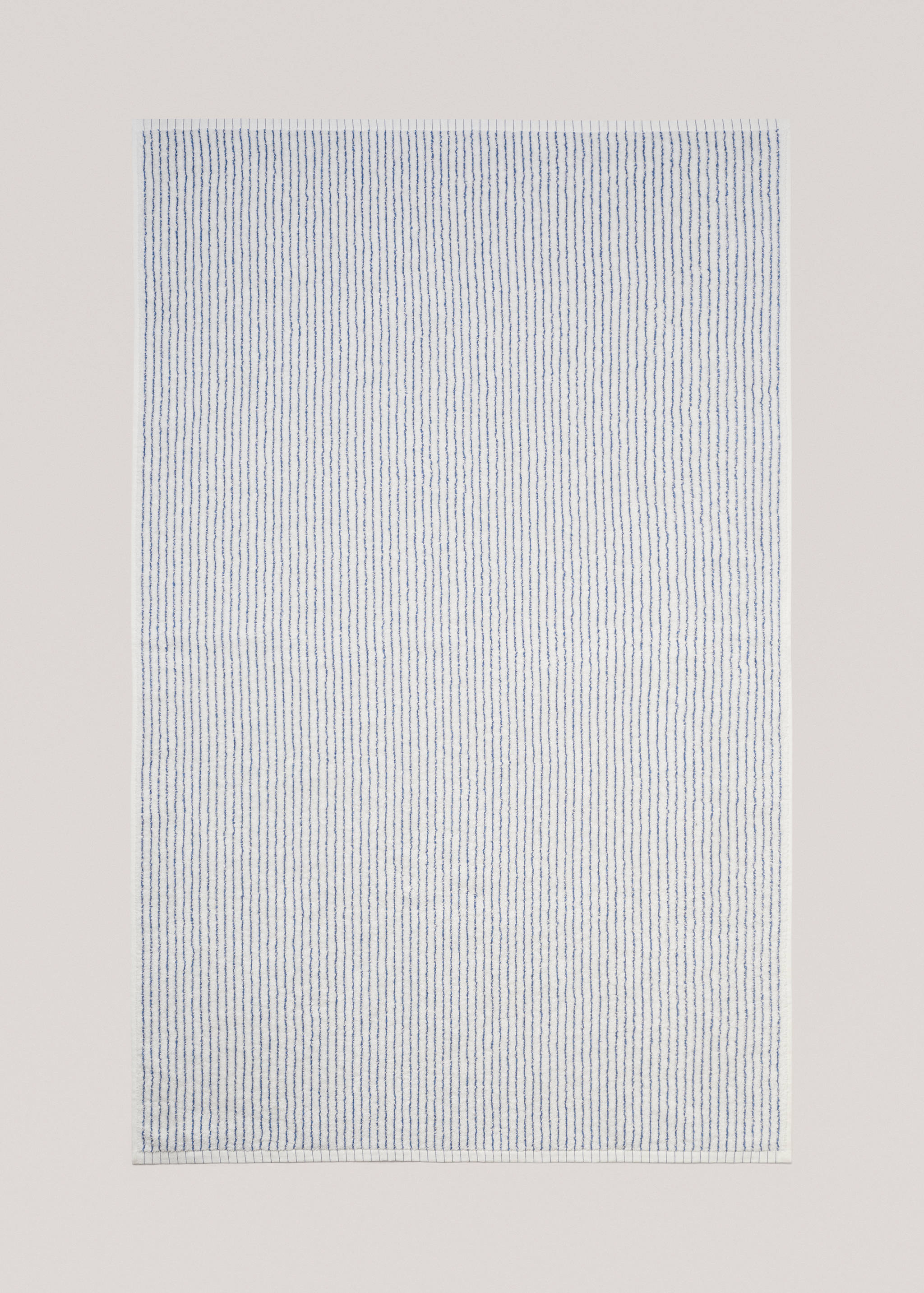 Toalha de banho de 100% algodão às riscas 90 x 150 cm - Artigo sem modelo