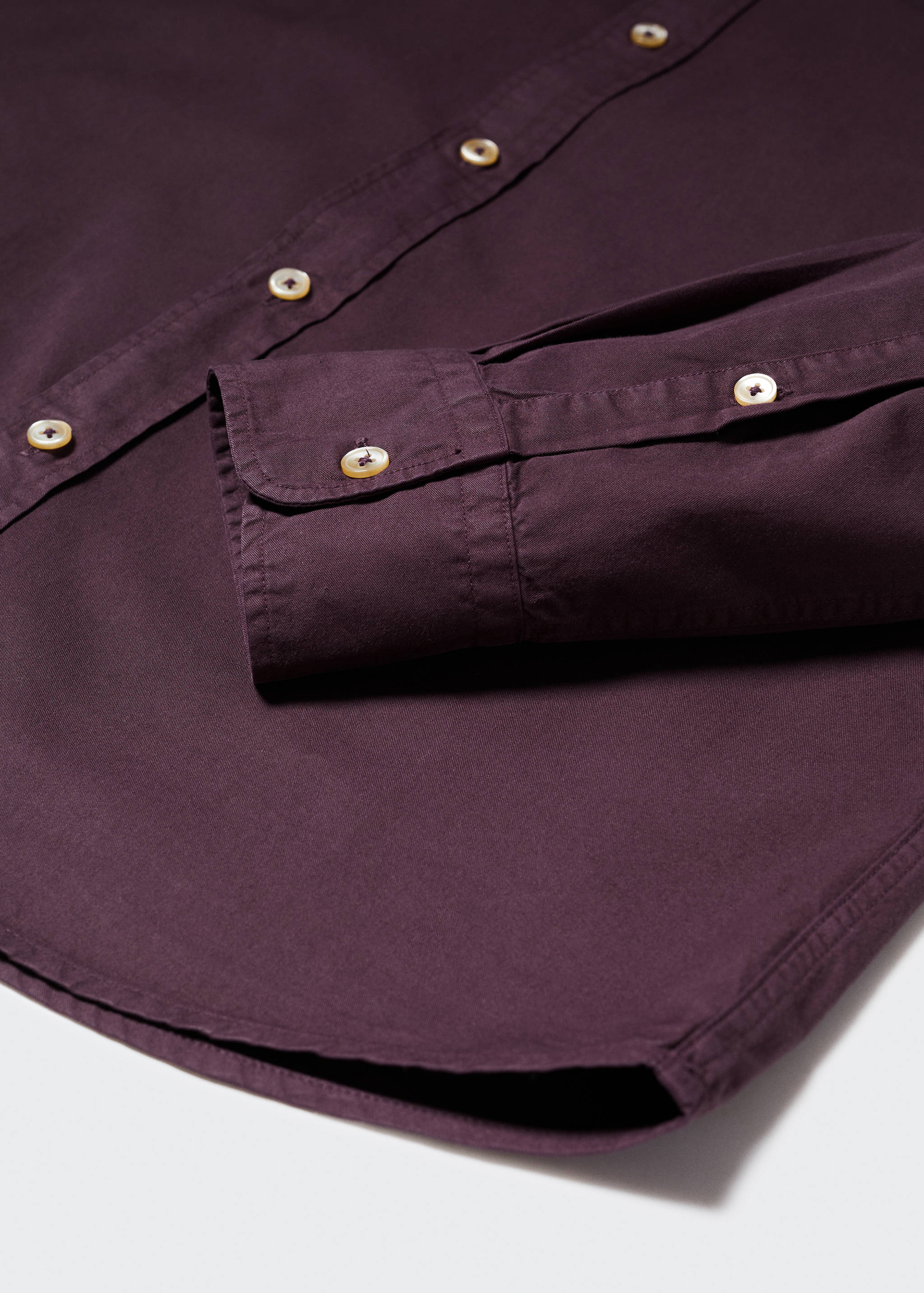 Slim fit cotton shirt - Details of the article 8