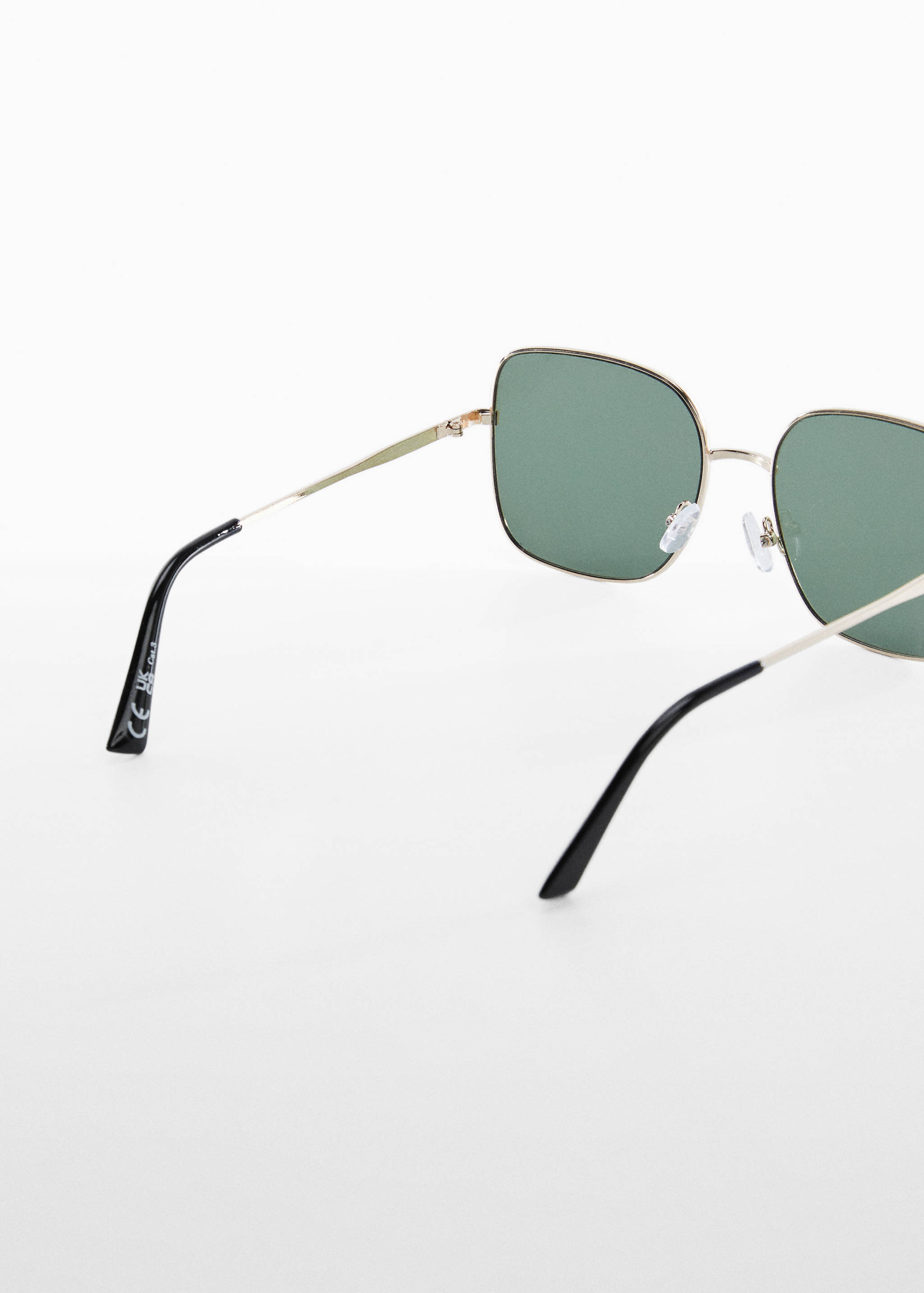 Square metallic frame sunglasses - Details of the article 1