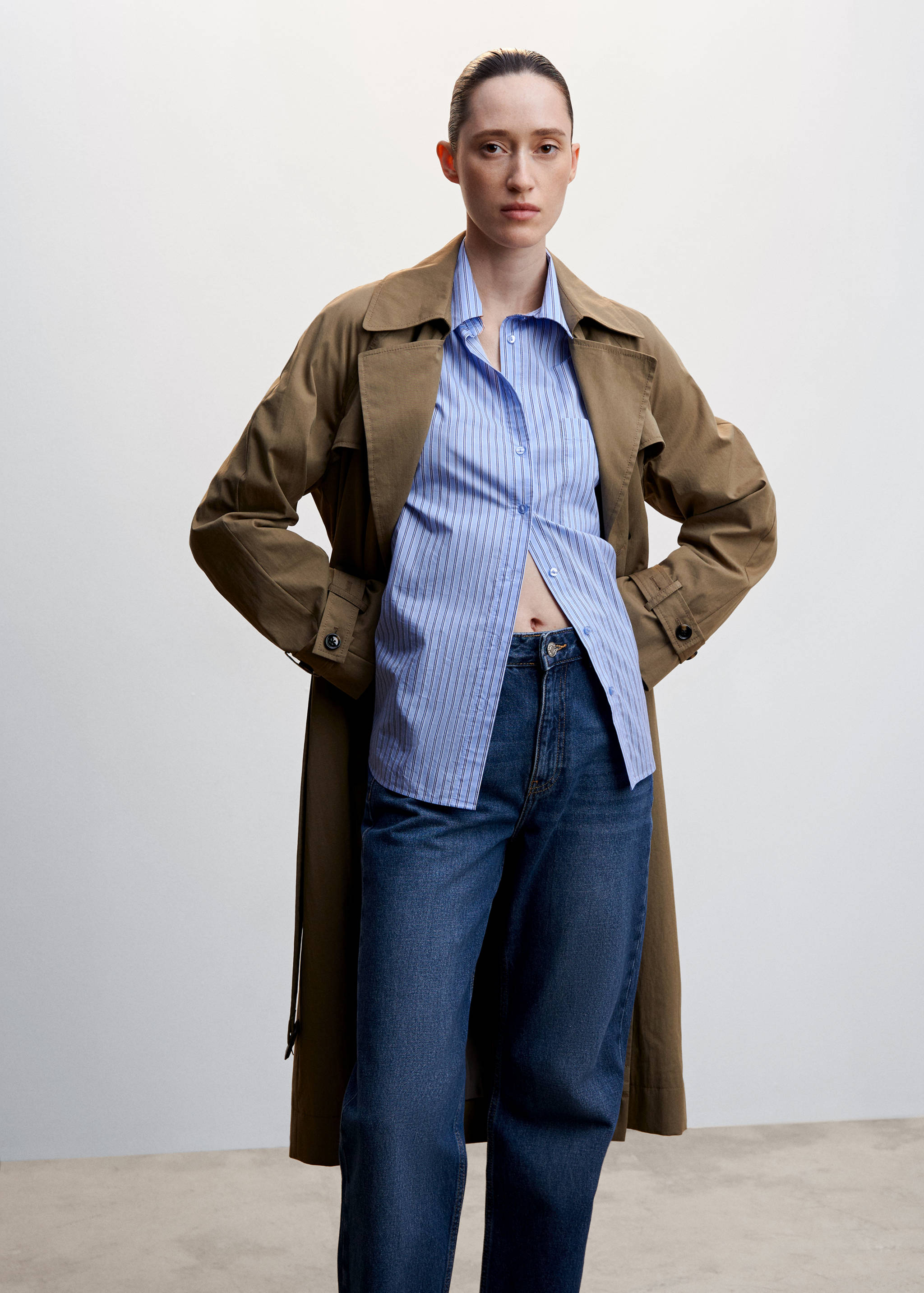 Jeans wideleg tiro medio - Detalle del artículo 1