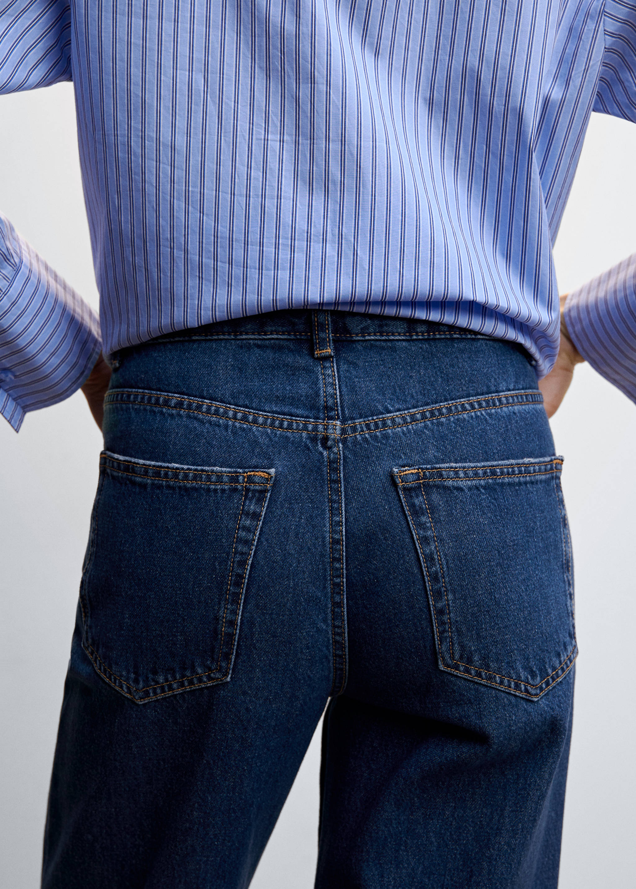Jeans wideleg tiro medio - Detalle del artículo 4