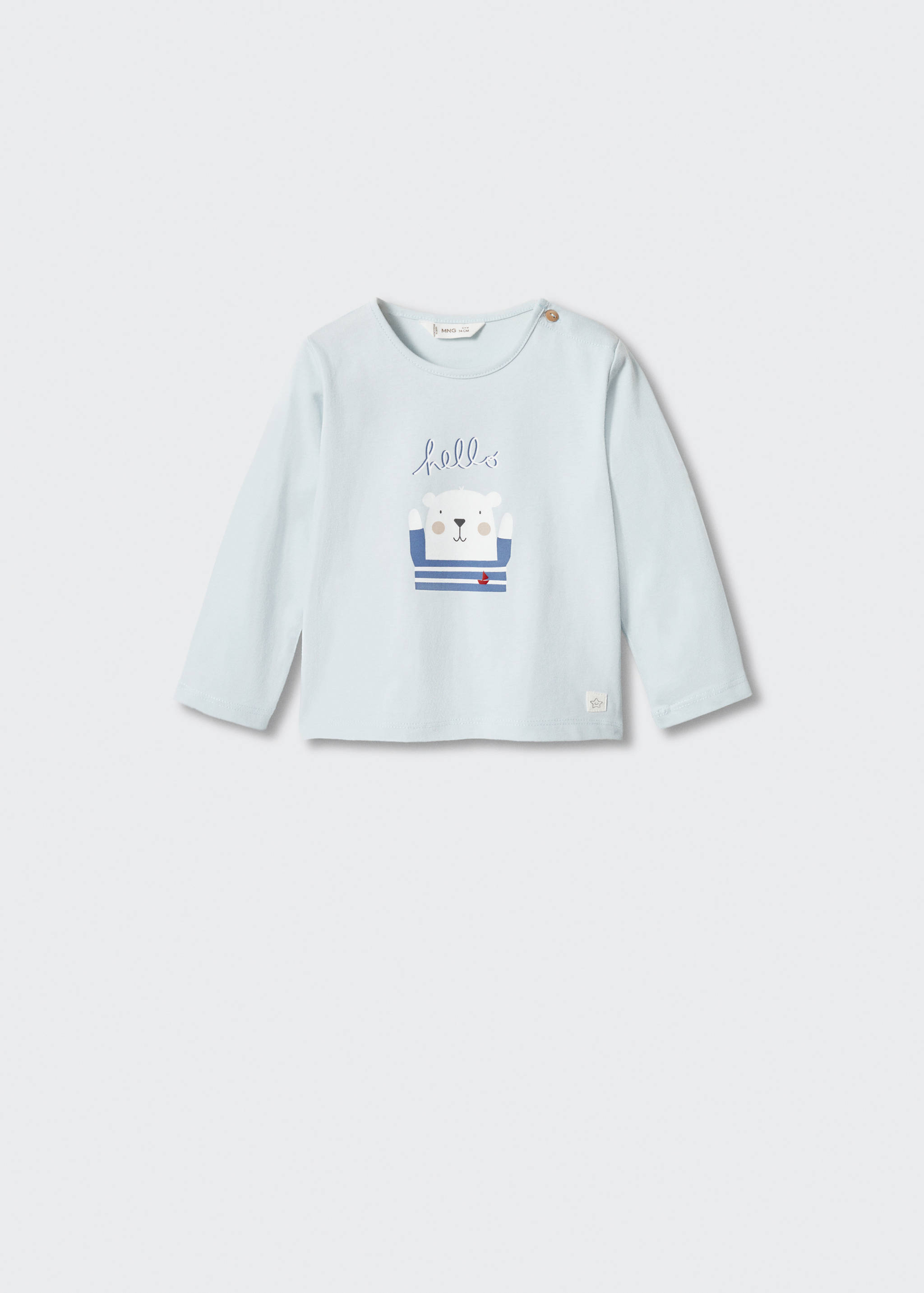 Printed long sleeve t-shirt - Article without model