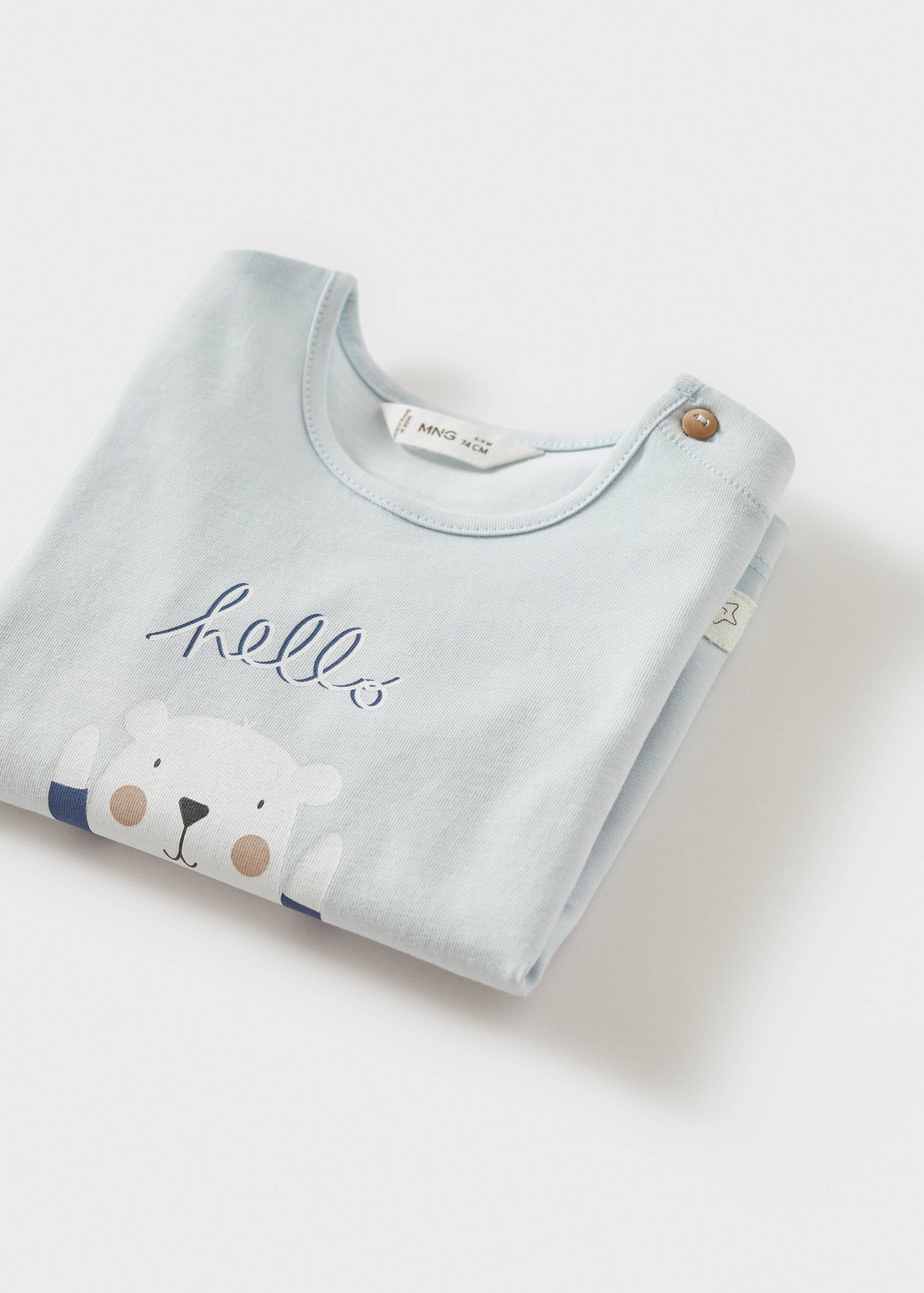 Printed long sleeve t-shirt - Details of the article 0