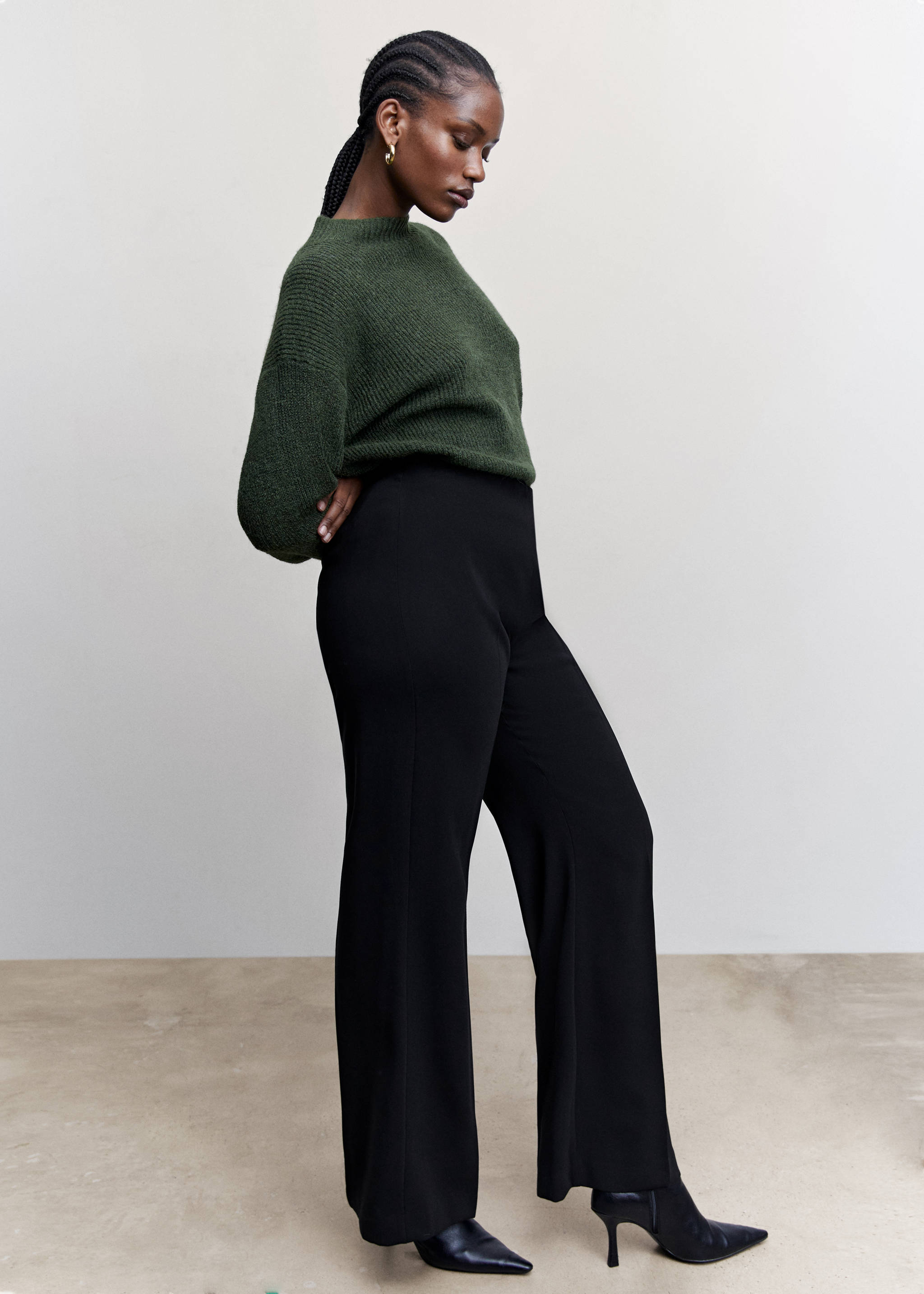 Брюки палаццо - Деталь изделия 4