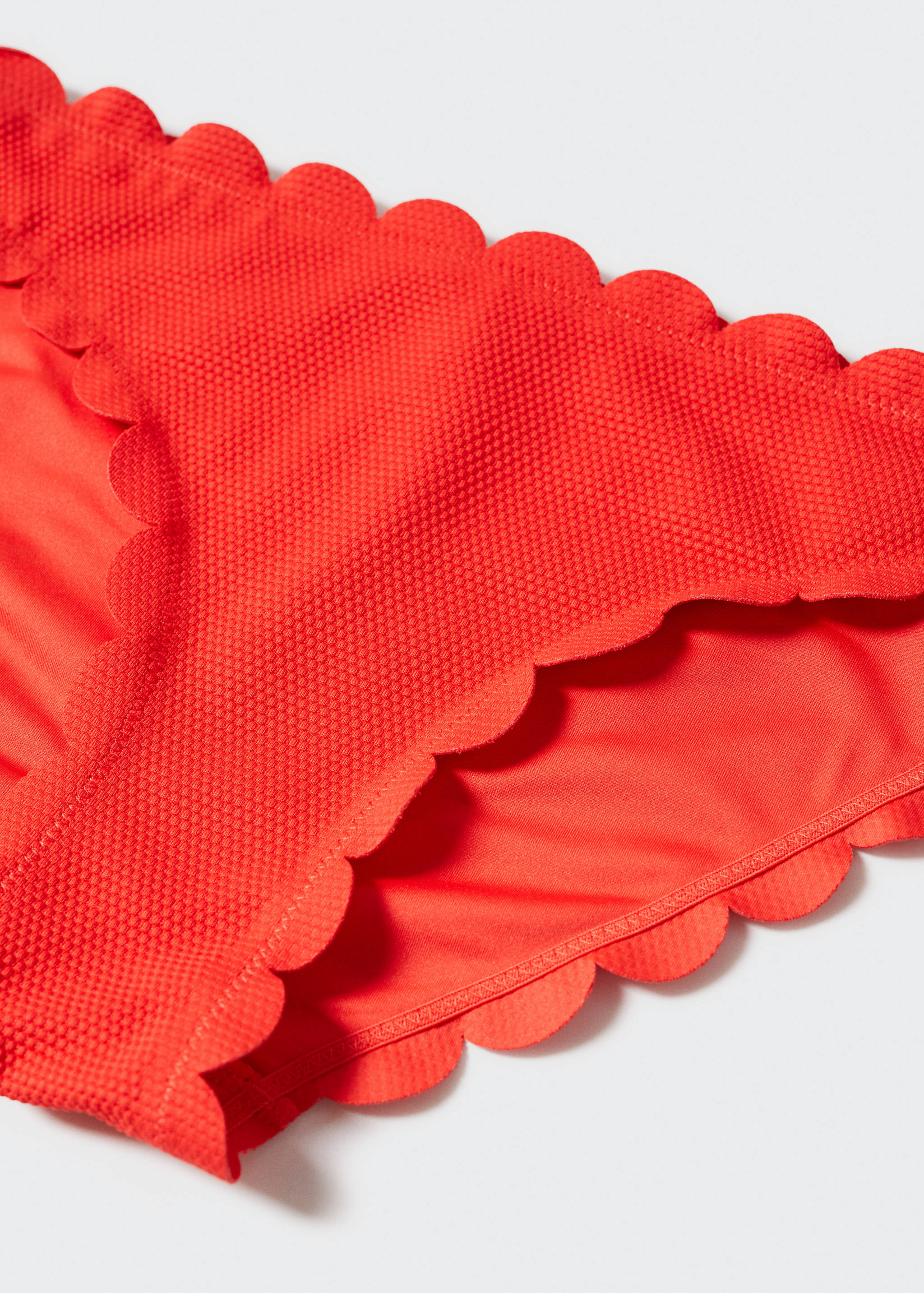 Classic scalloped bikini bottoms - Details of the article 8