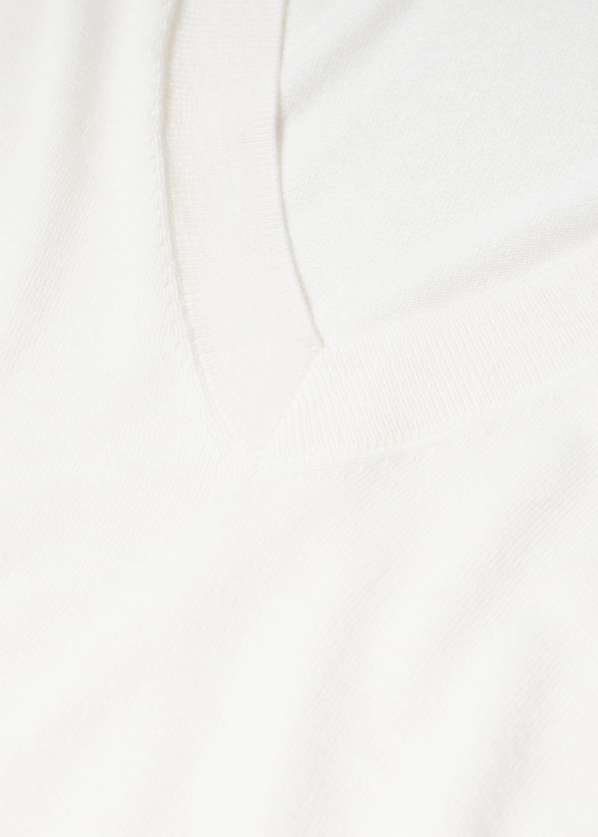 Pull-over maille fine col V - Détail de l'article 8