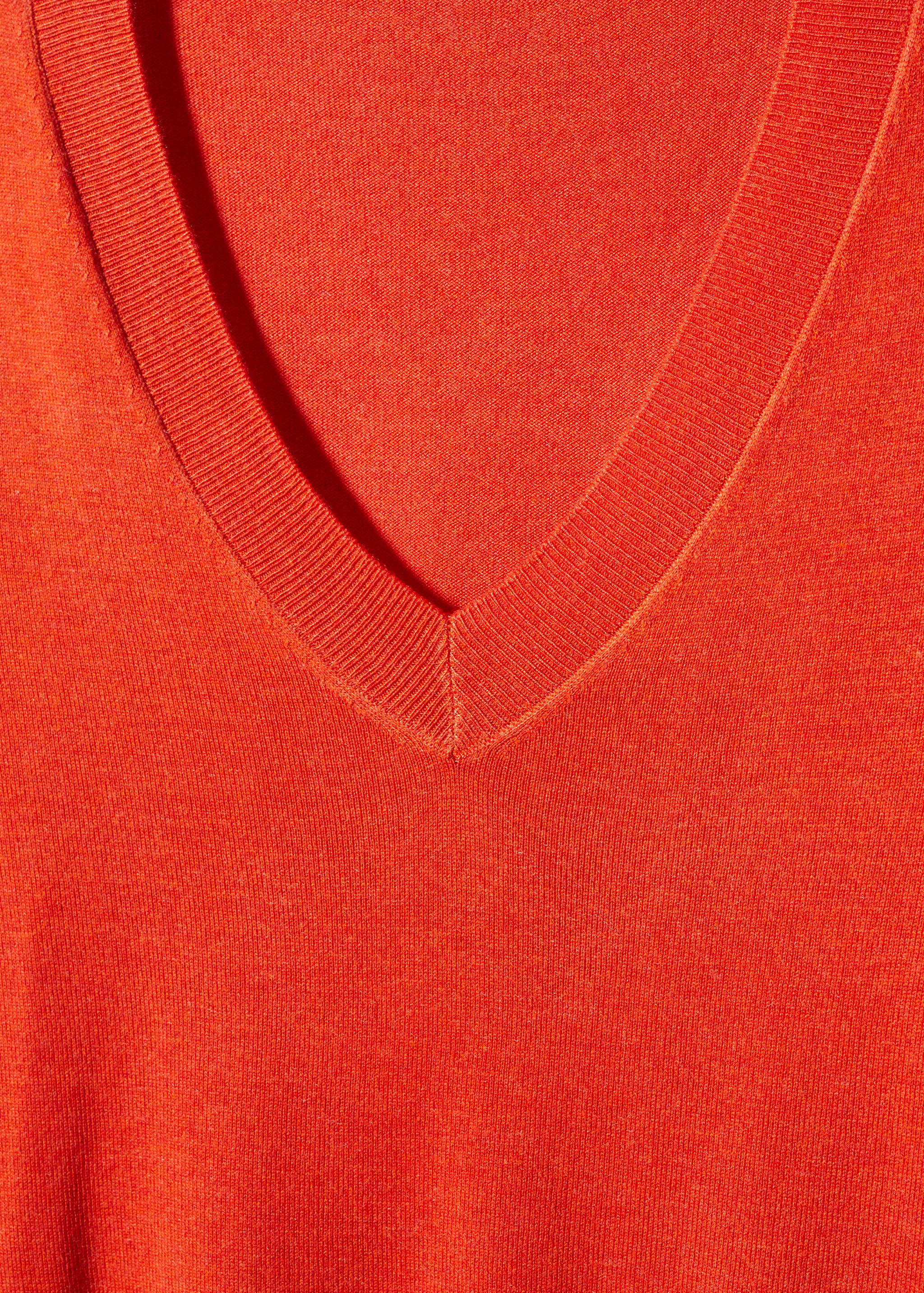 Pull-over maille fine col V - Détail de l'article 8