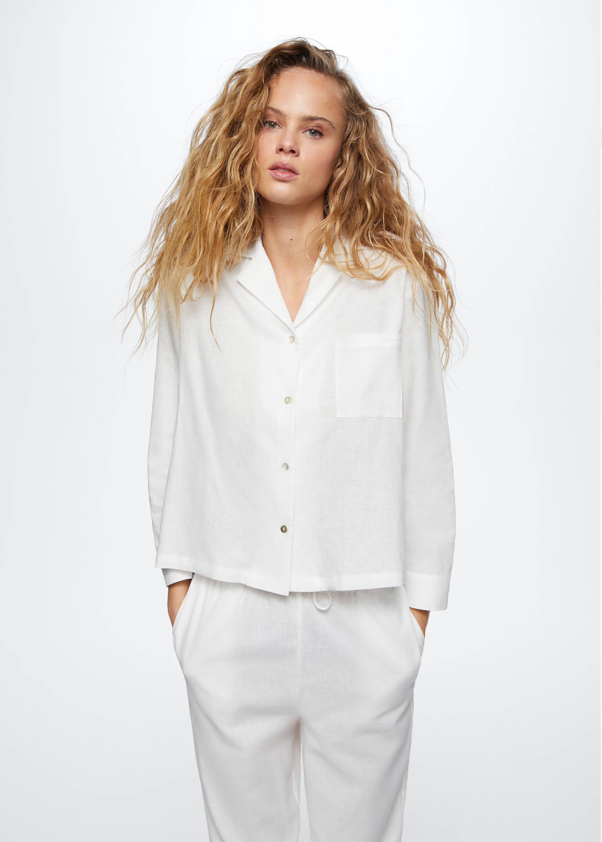 Pantalon pyjama lin - Détail de l'article 1