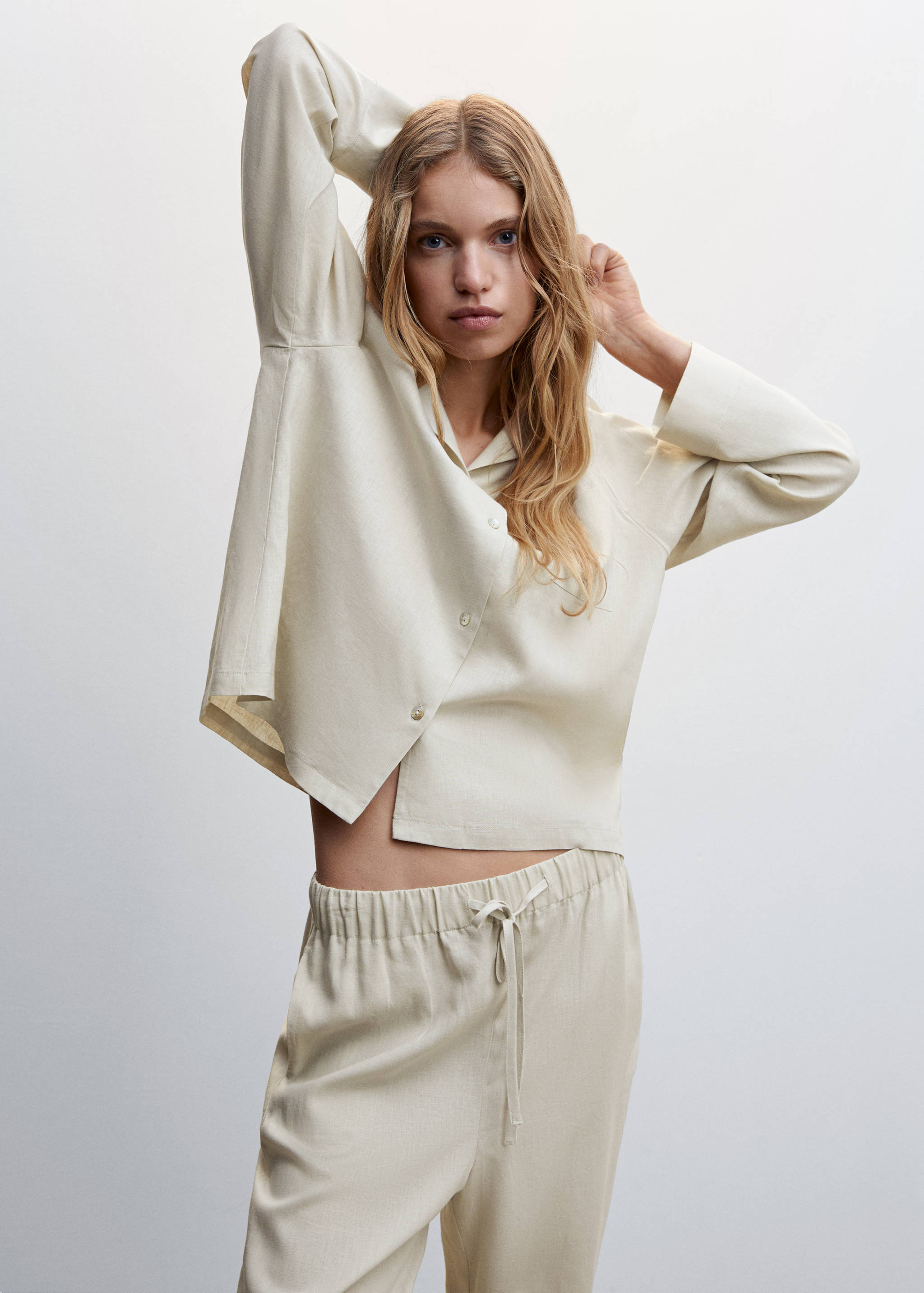 Pantalon pyjama lin - Détail de l'article 1