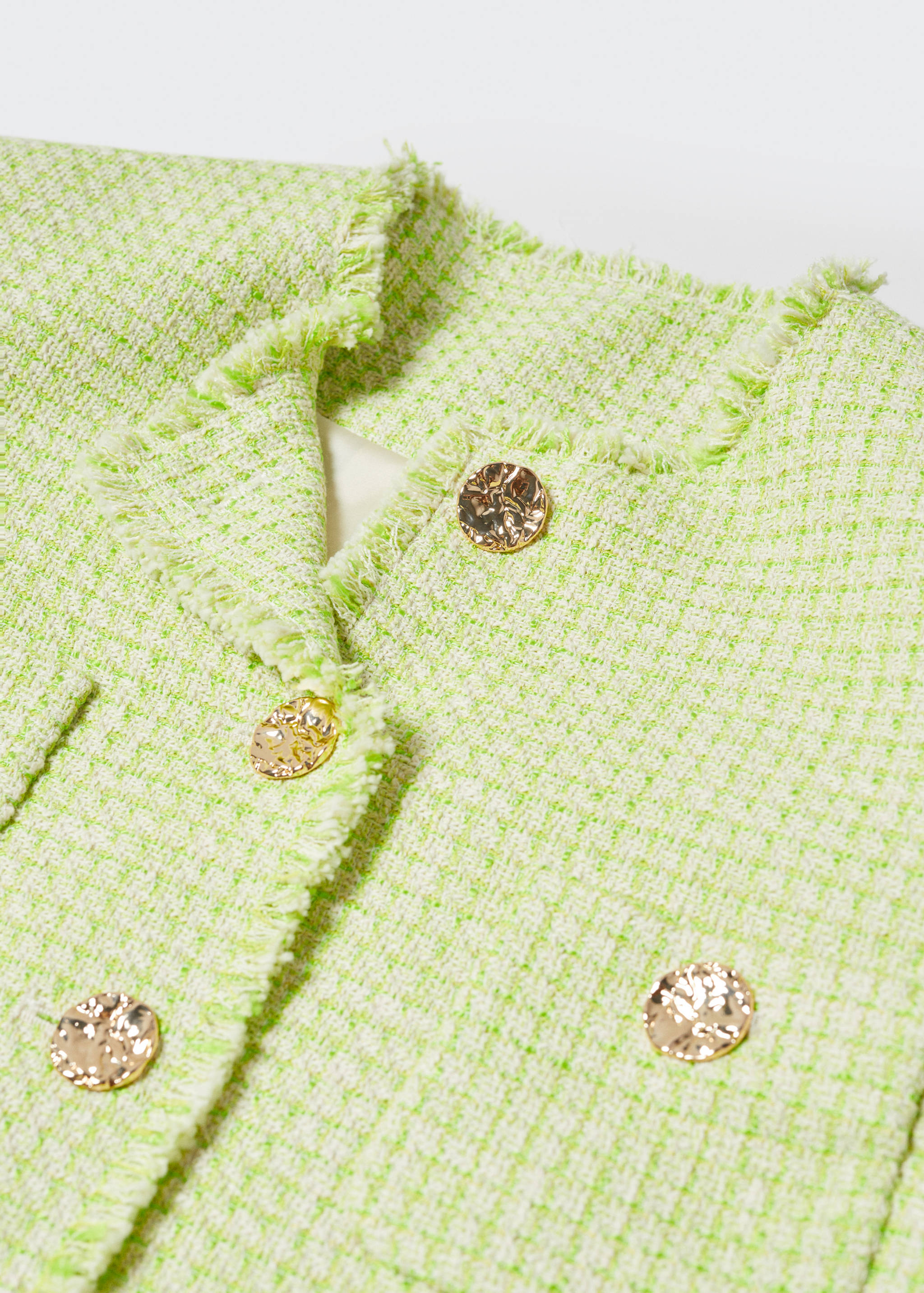 Tweed jacket with pockets - Details of the article 8