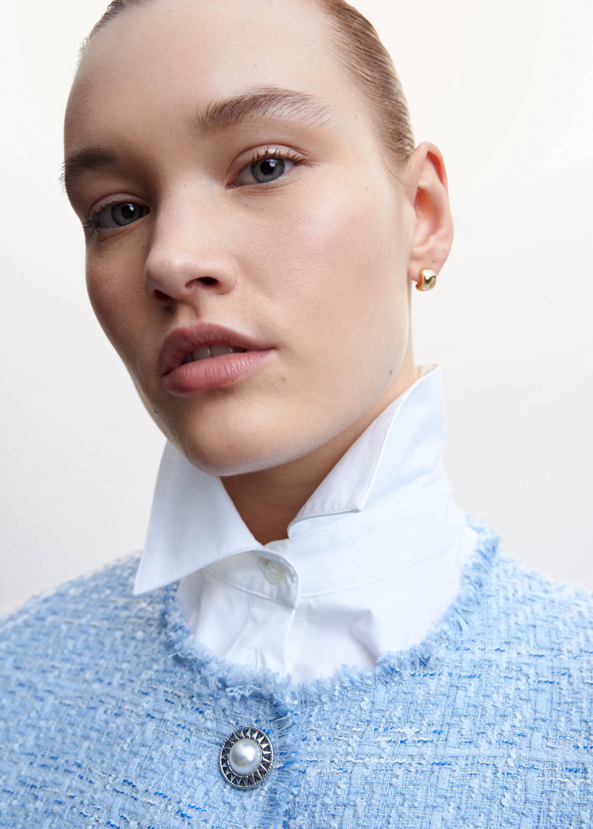 Tweed jacket with pockets - Details of the article 4