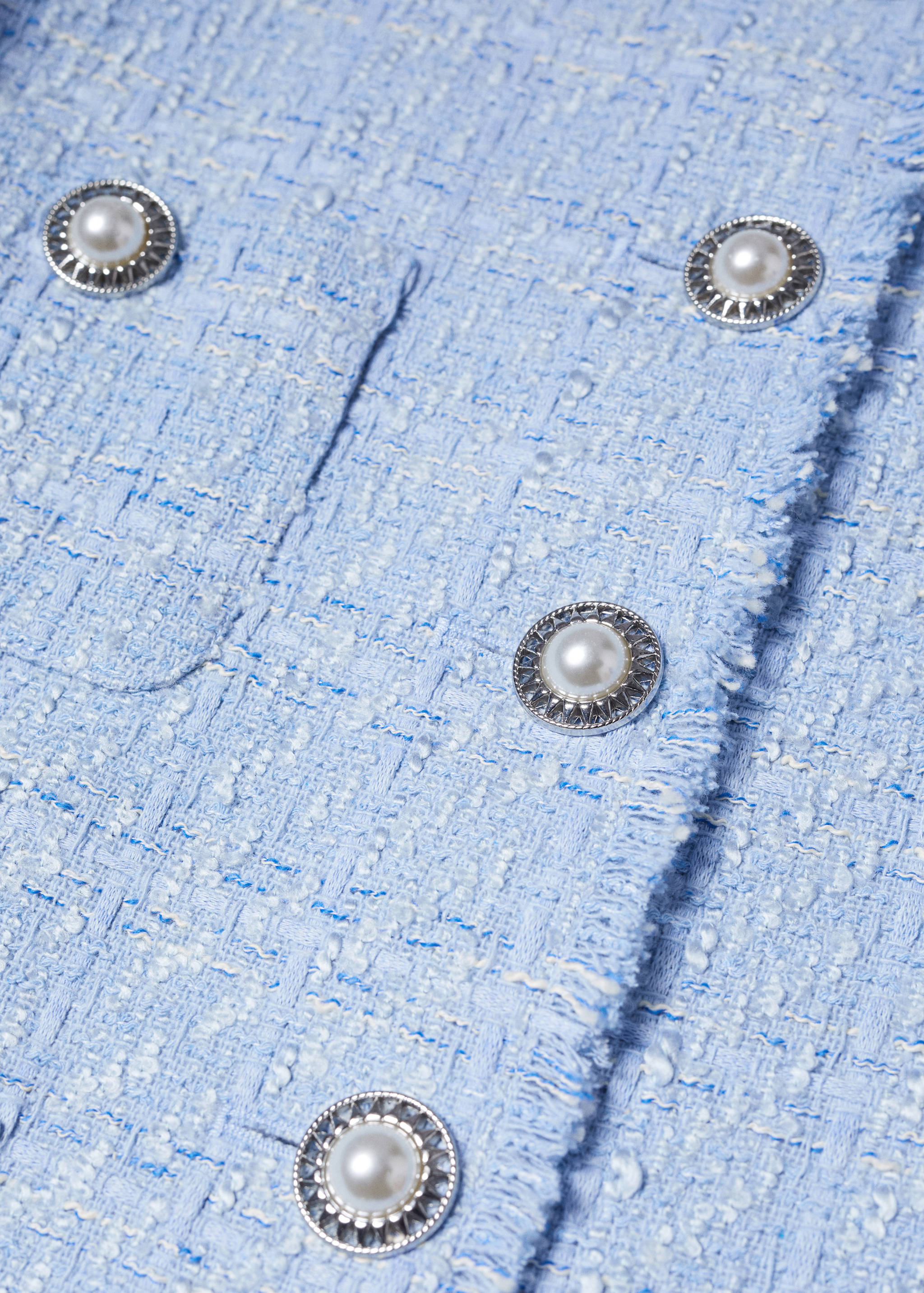 Tweed jacket with pockets - Details of the article 8
