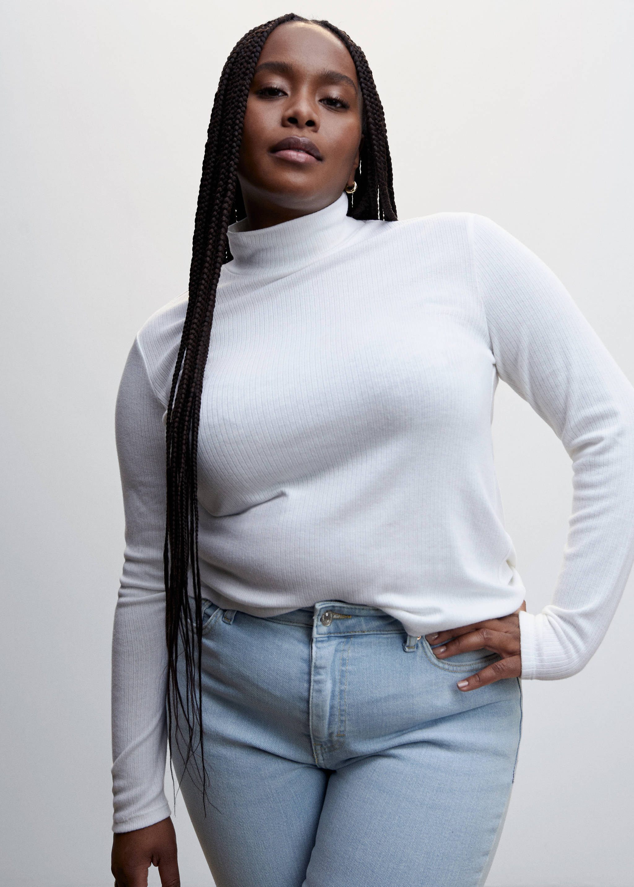 Jeans skinny tiro alto  - Detalle del artículo 5