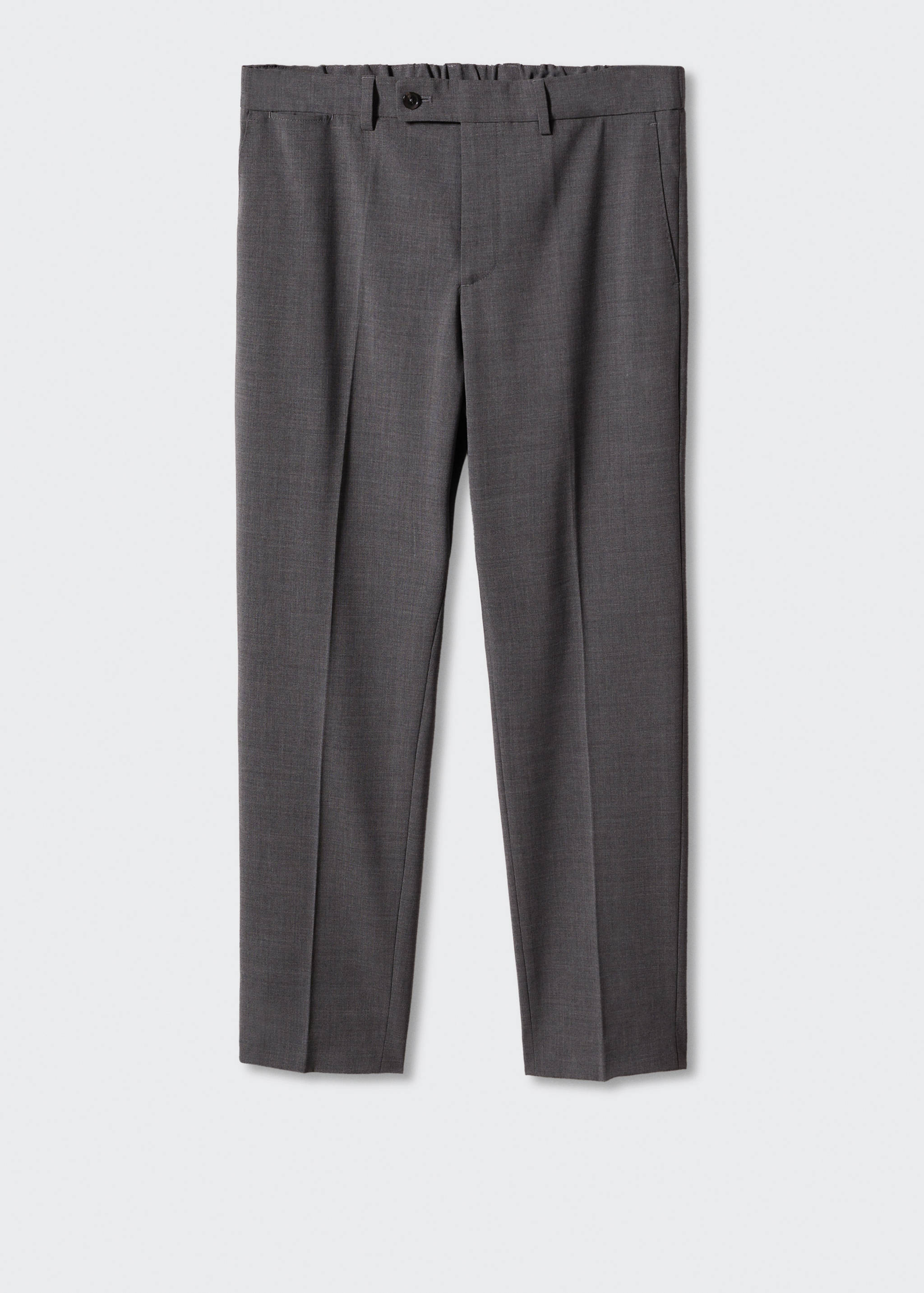 Breathable slim-fit suit trousers - Article without model