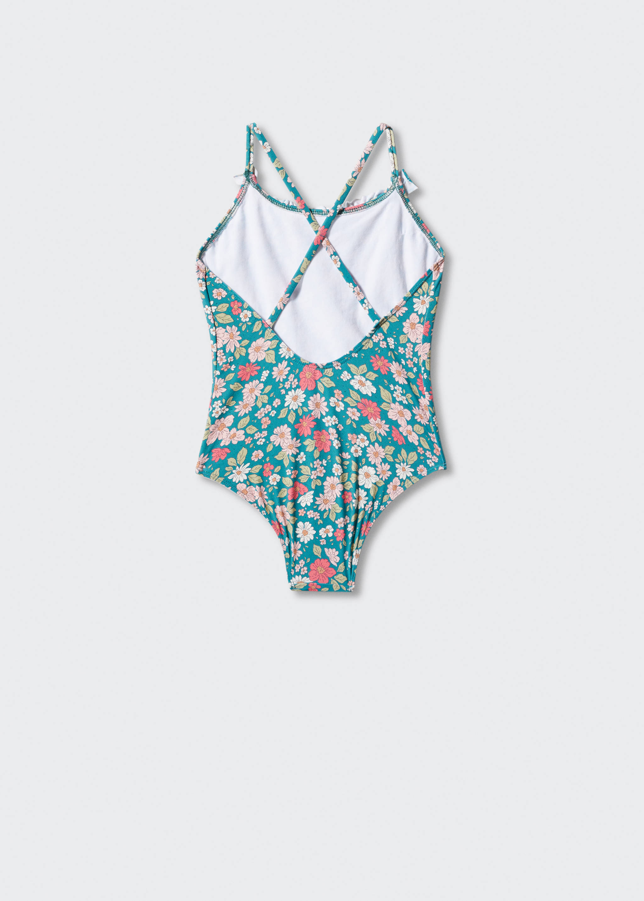 Floral print swimsuit - Reverse of the article