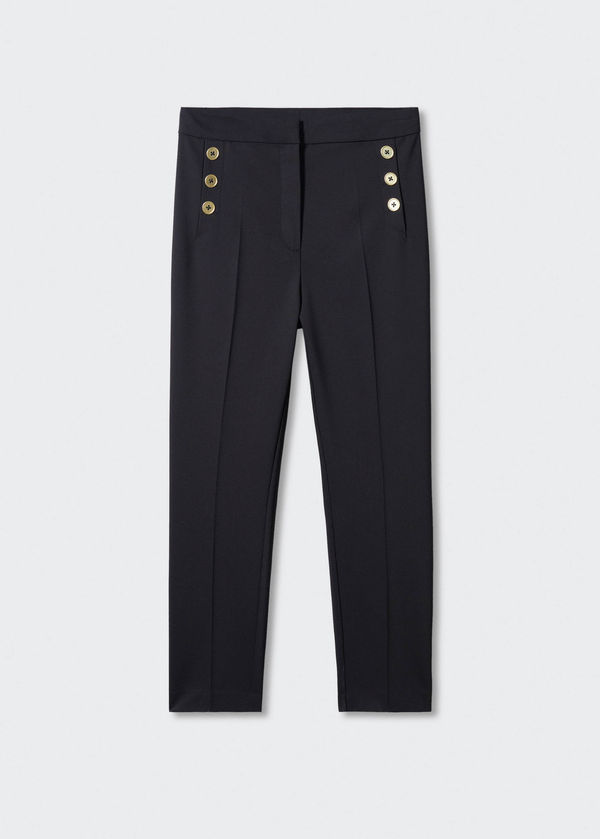Cropped button pants - Article without model