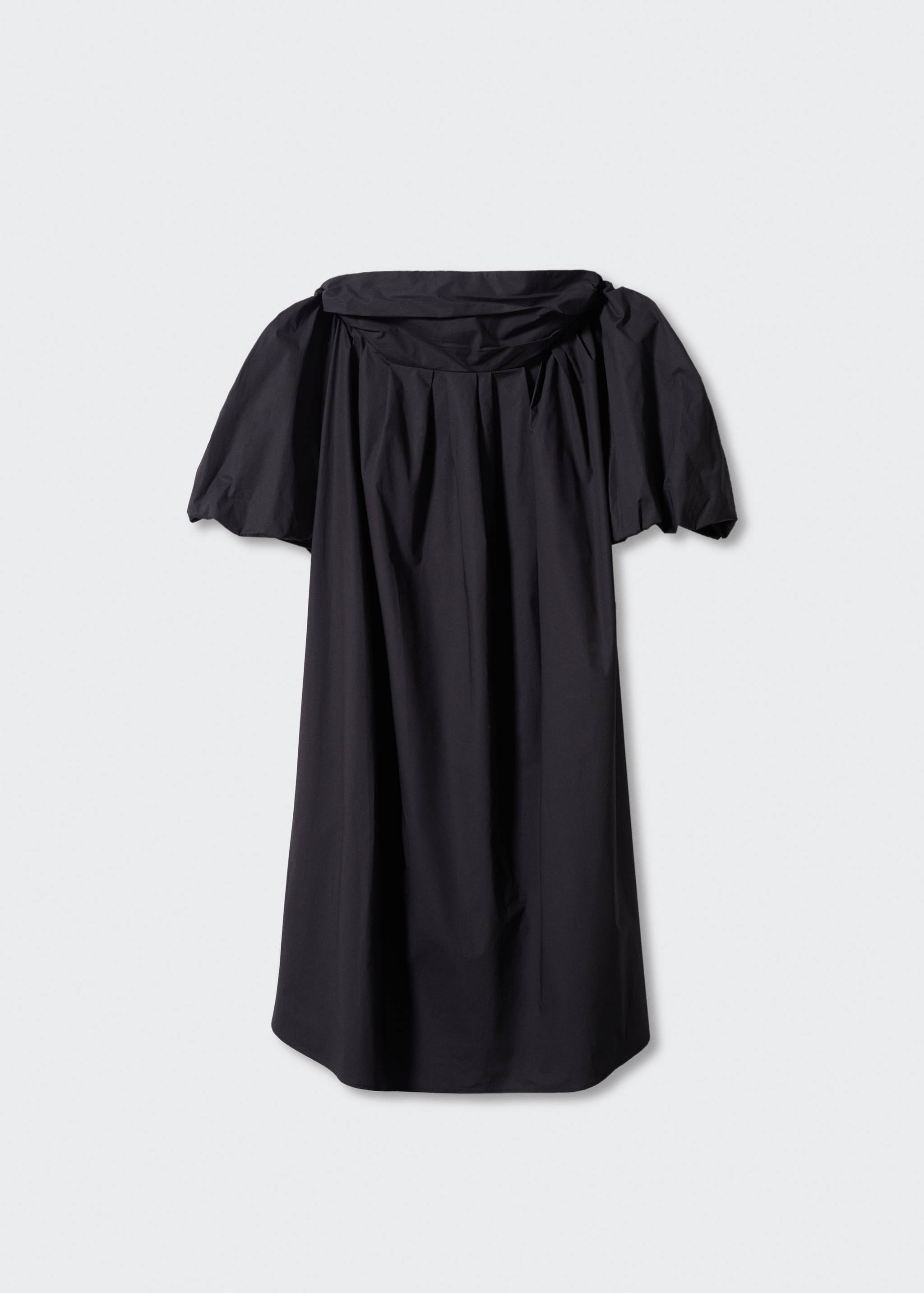 Vestido midi manga abullonada - Artículo sin modelo