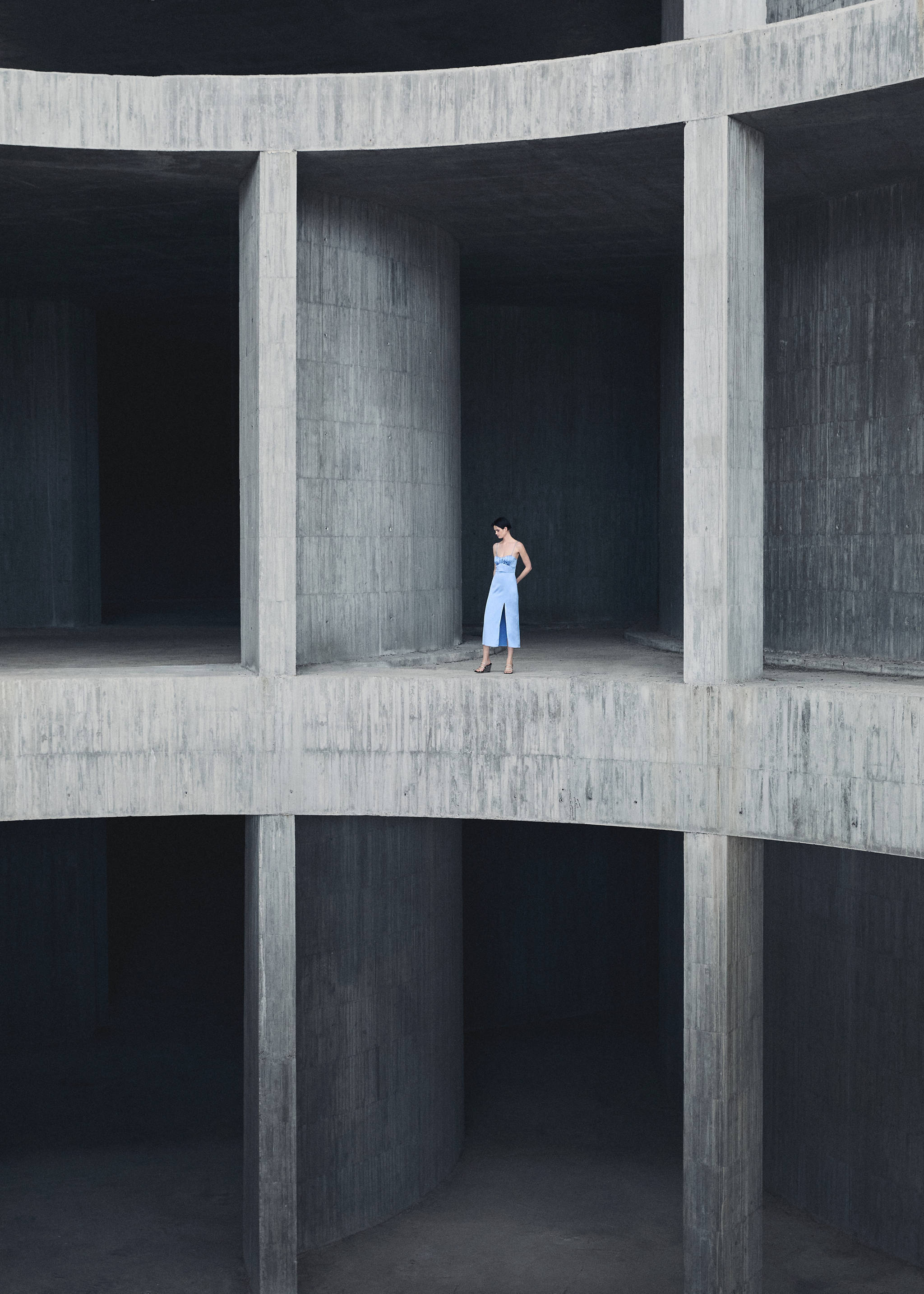 Satin camisole dress - Details of the article 4