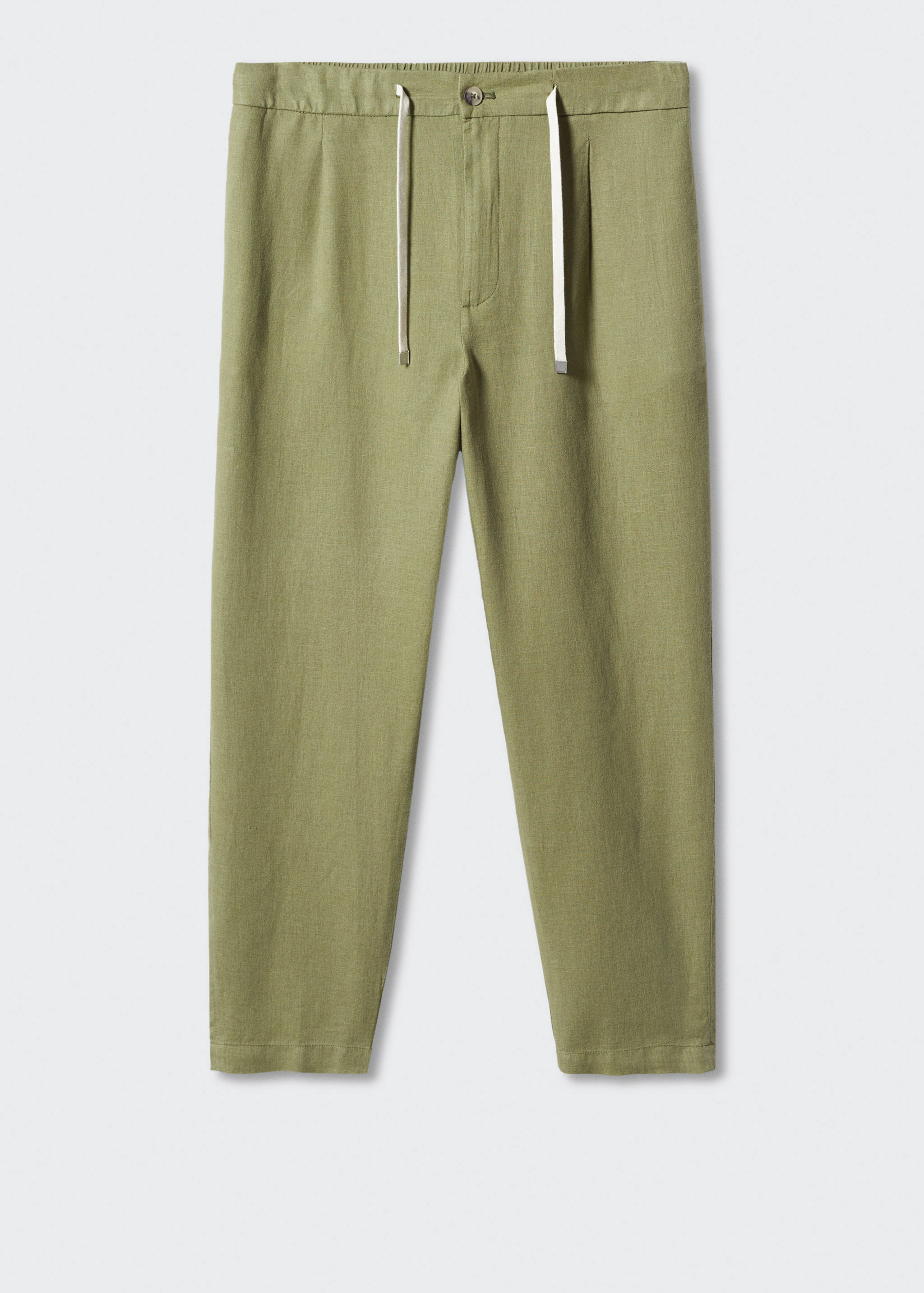 Slim fit linen trousers - Article without model