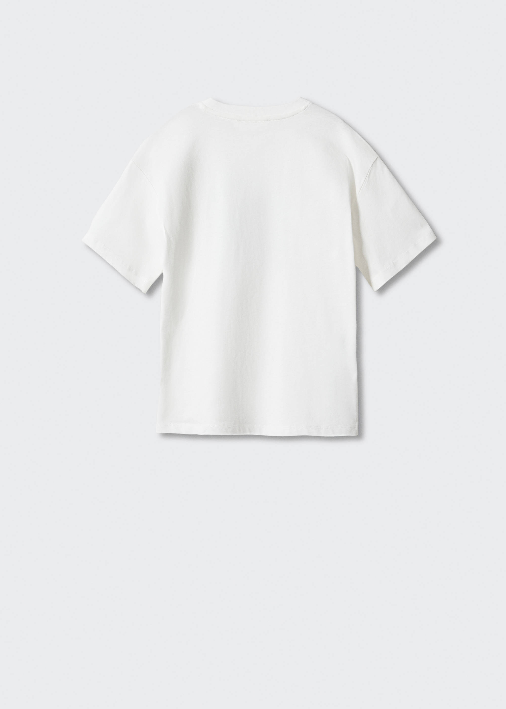 Camiseta estampada algodón - Reverso del artículo