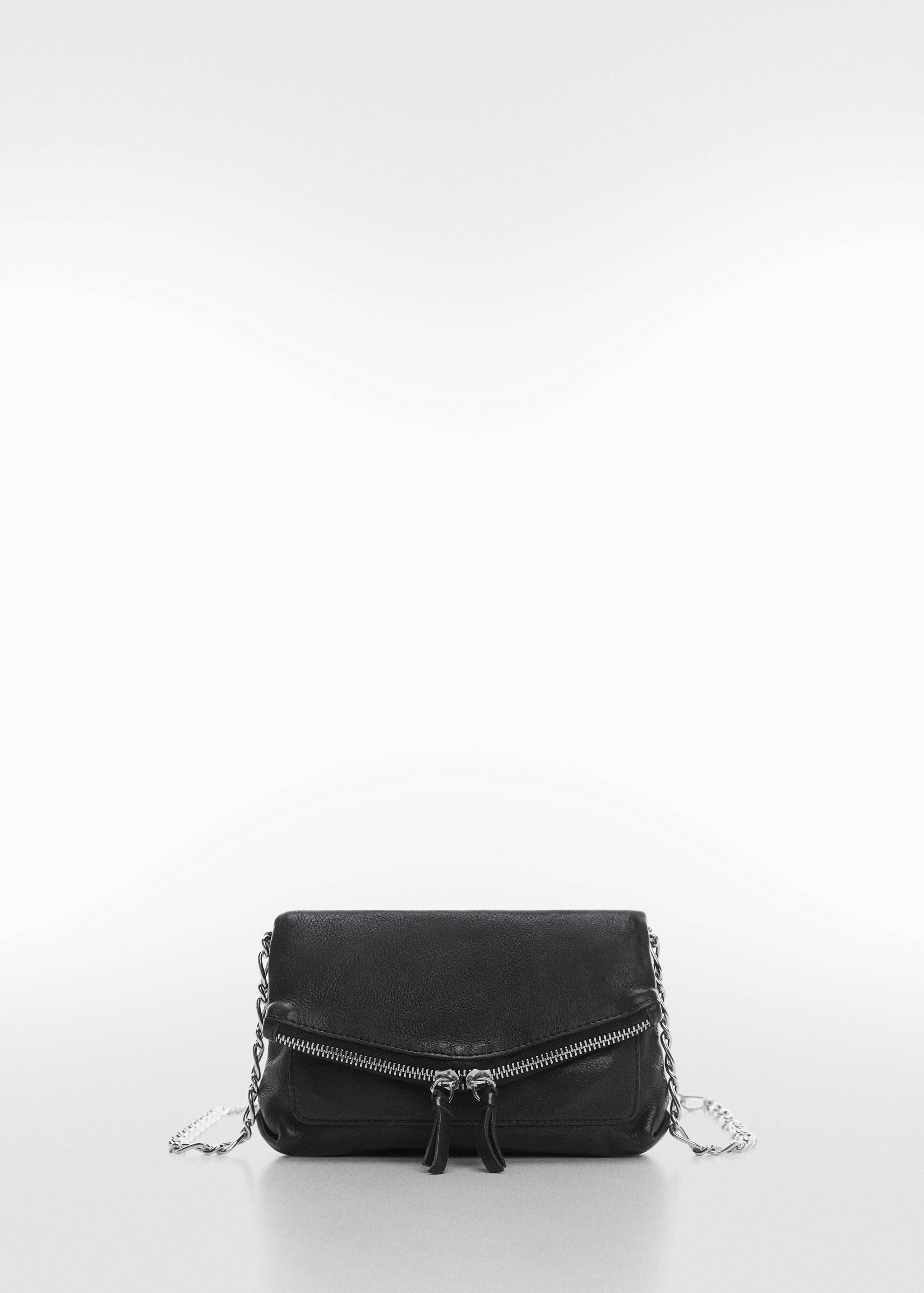 Кожаная сумка с цепочкой - Изделие без модели